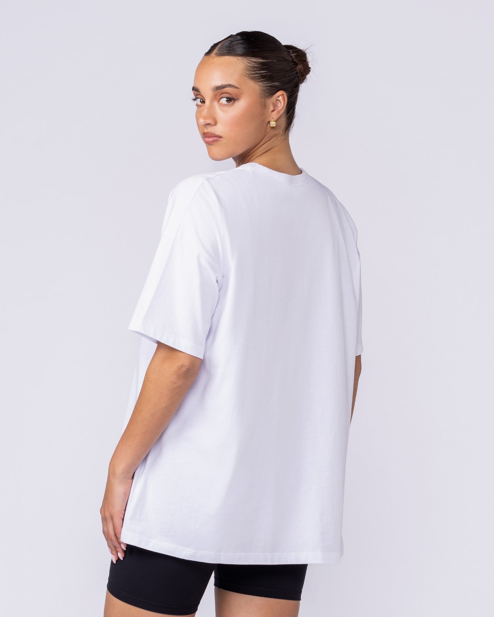 MN Saloon Oversized Tee - White