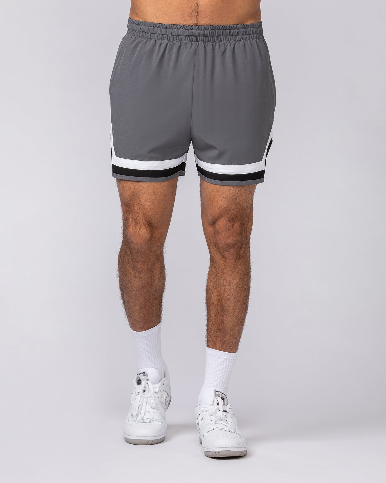 Player 4" Active Shorts - Gunmetal