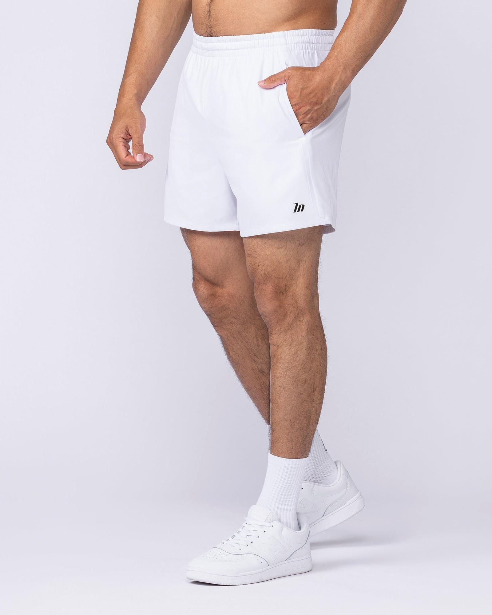New Heights 4" Shorts - White