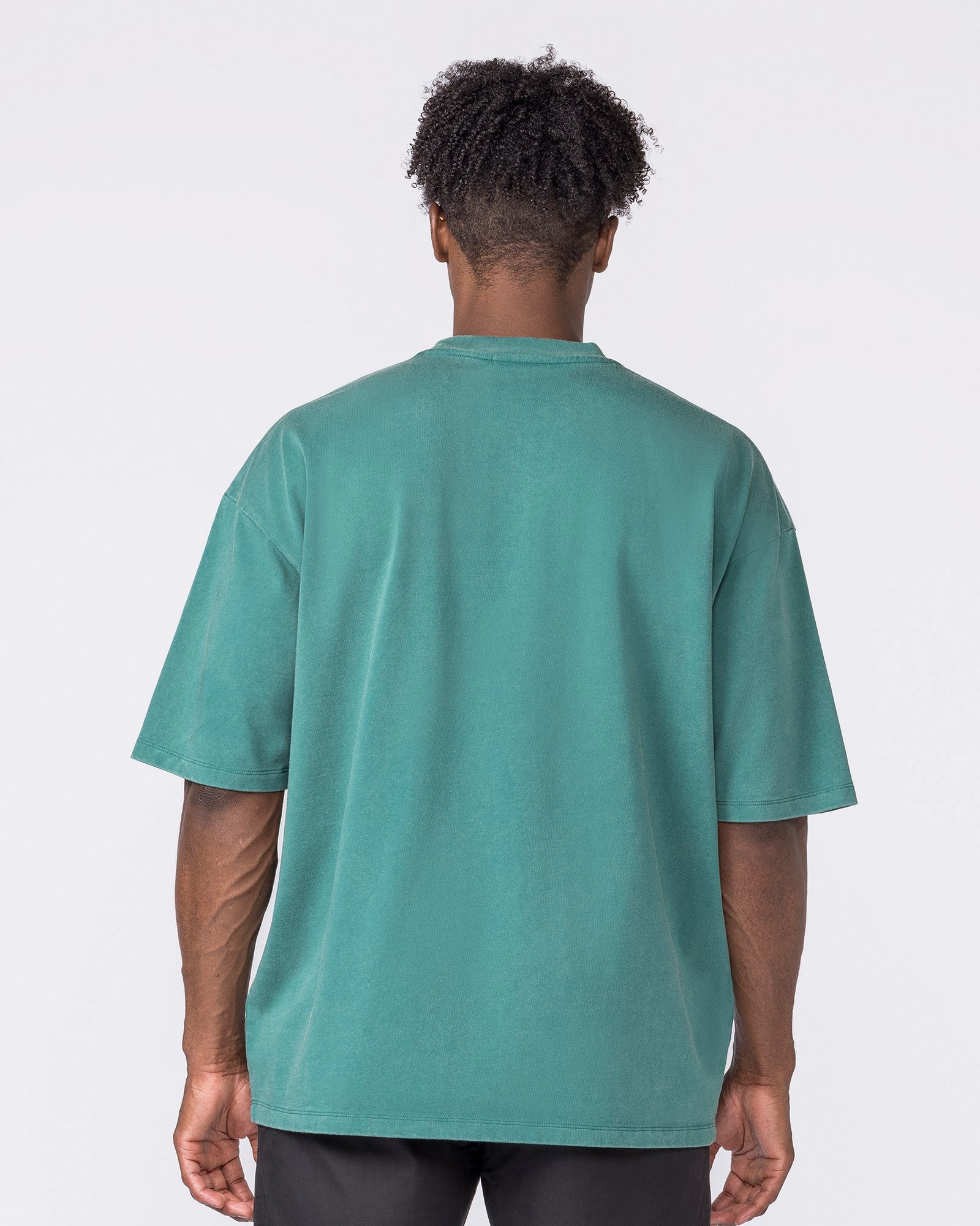 Racing Oversized Vintage Tee - Washed Leaf
