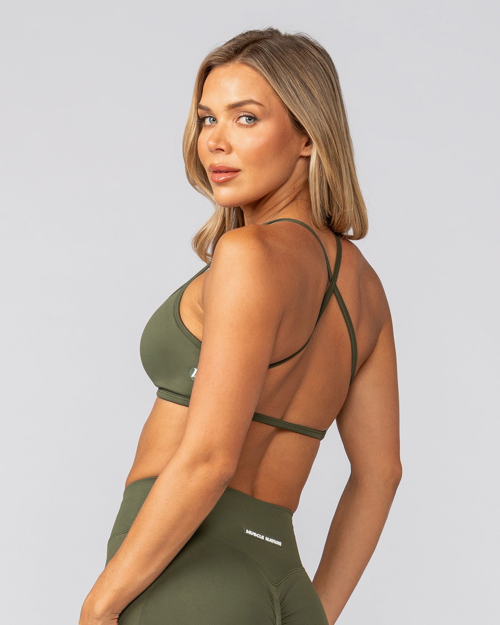 Sculpt Seamless Bralette - Dark Khaki