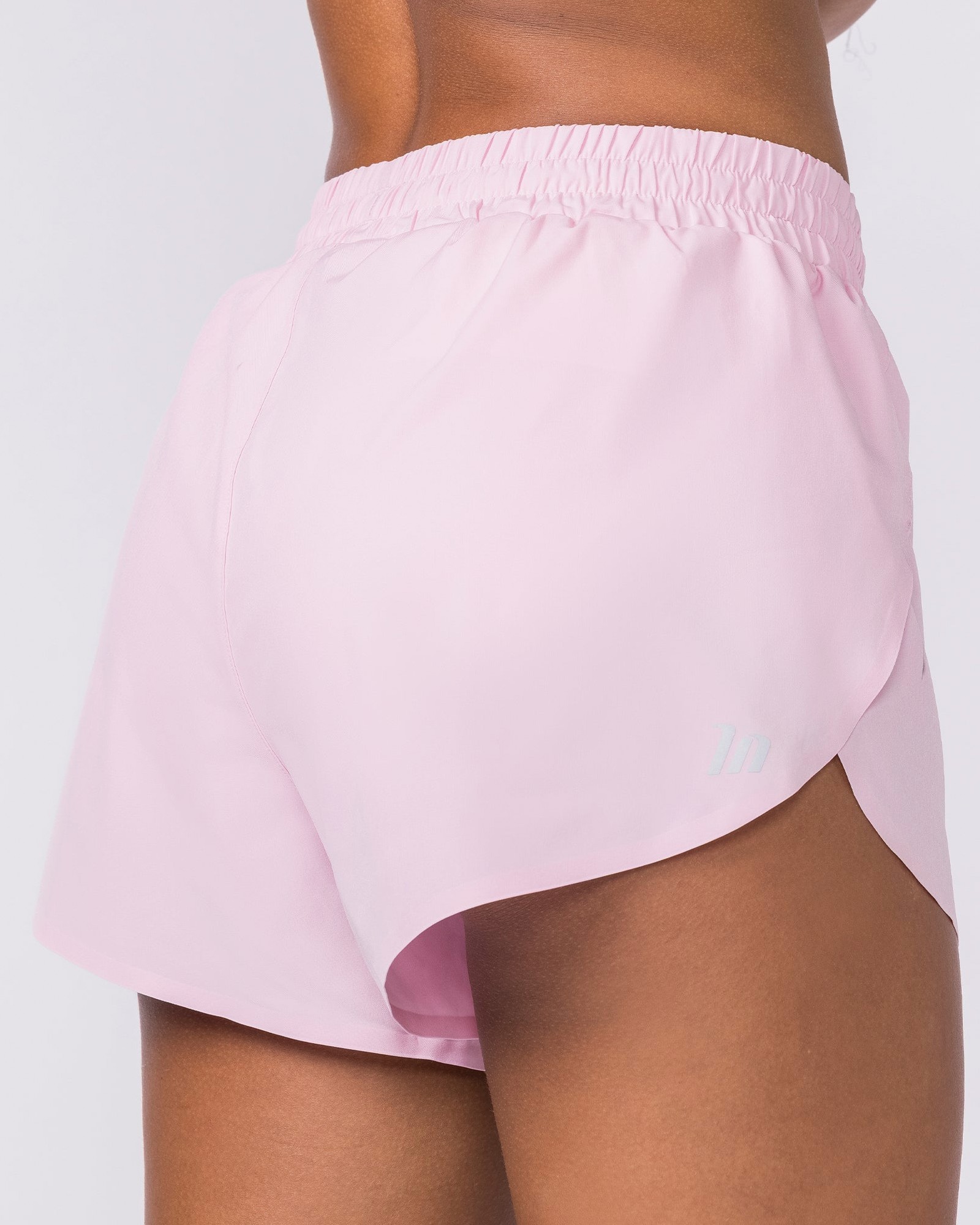 Pace 3" High-Waisted Run Shorts - Blossom