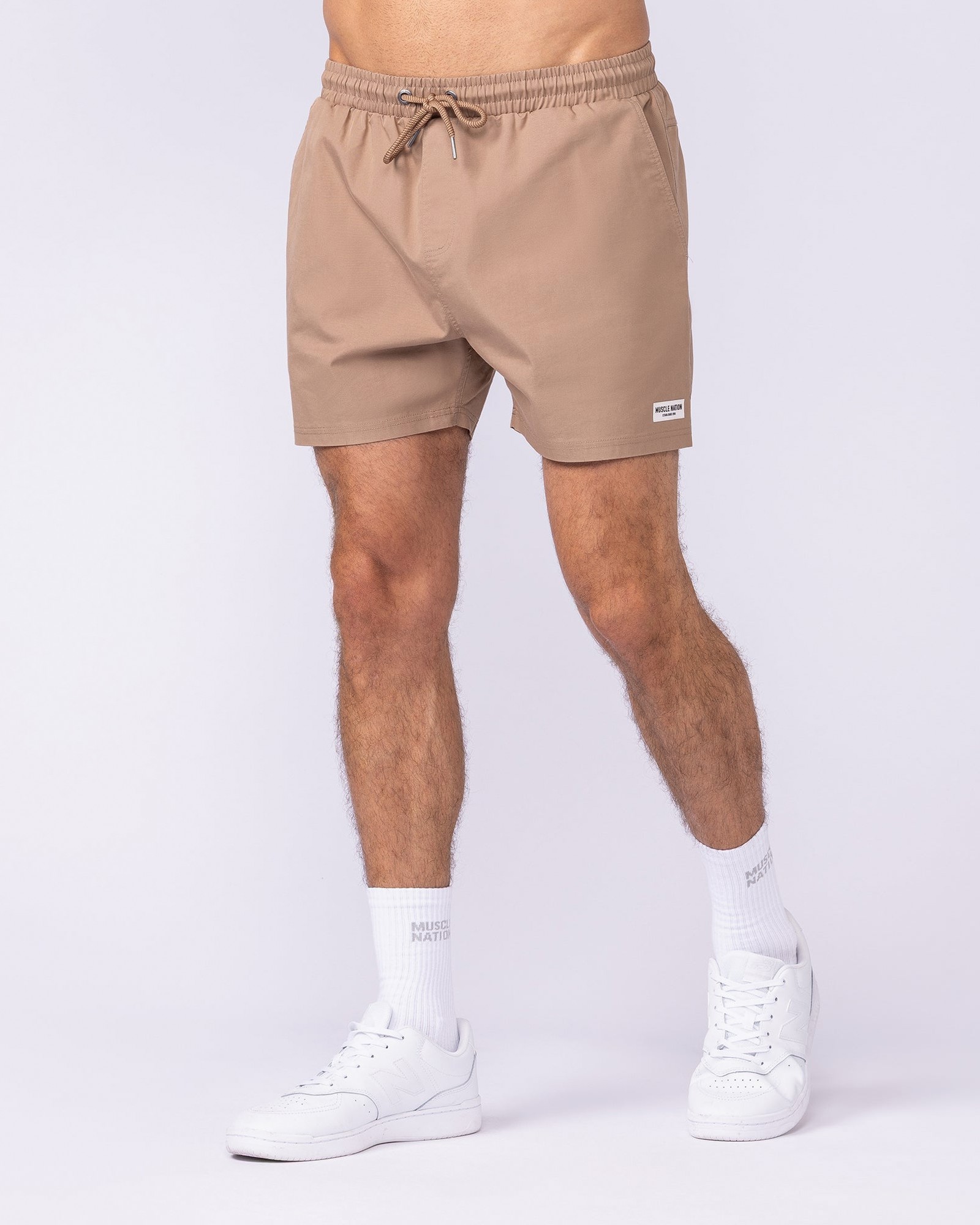 Daily 4" Shorts - Tan