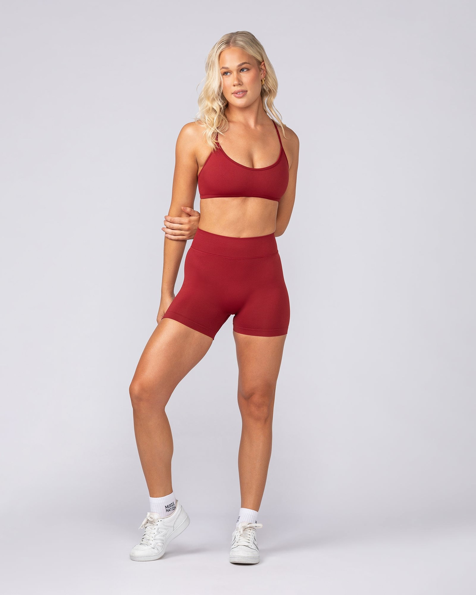 Sculpt Seamless Bralette - Merlot