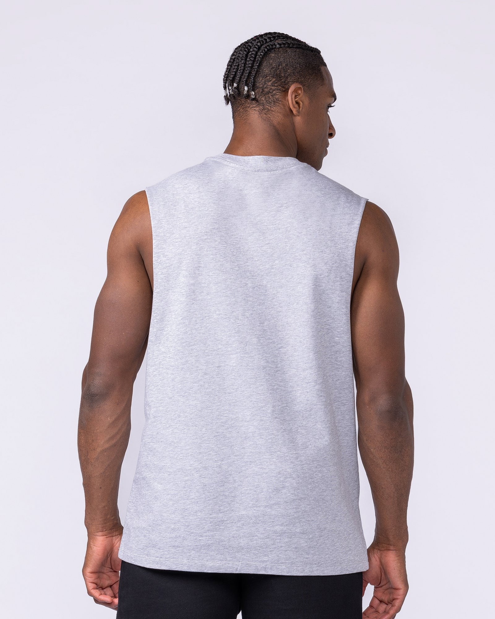 Lifestyle Training Tank - Light Grey Marl