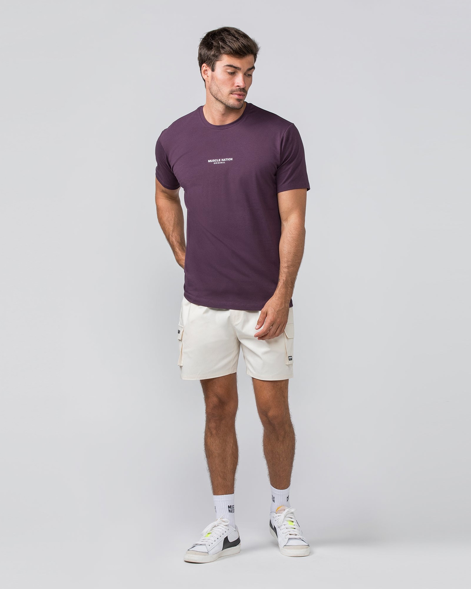Daily Cargo 5" Shorts - Travertine