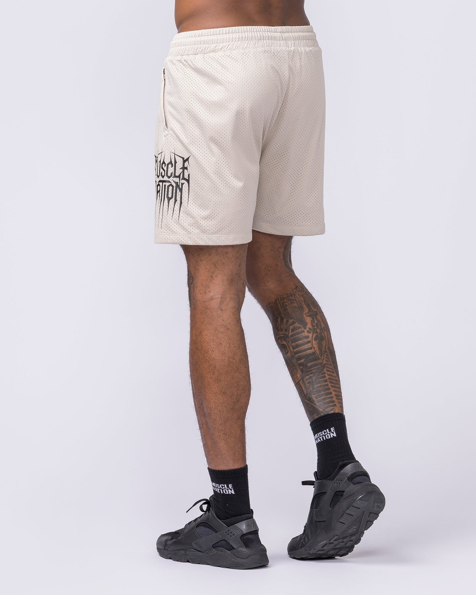 Metalcore Lay Up 5" Shorts - Cream