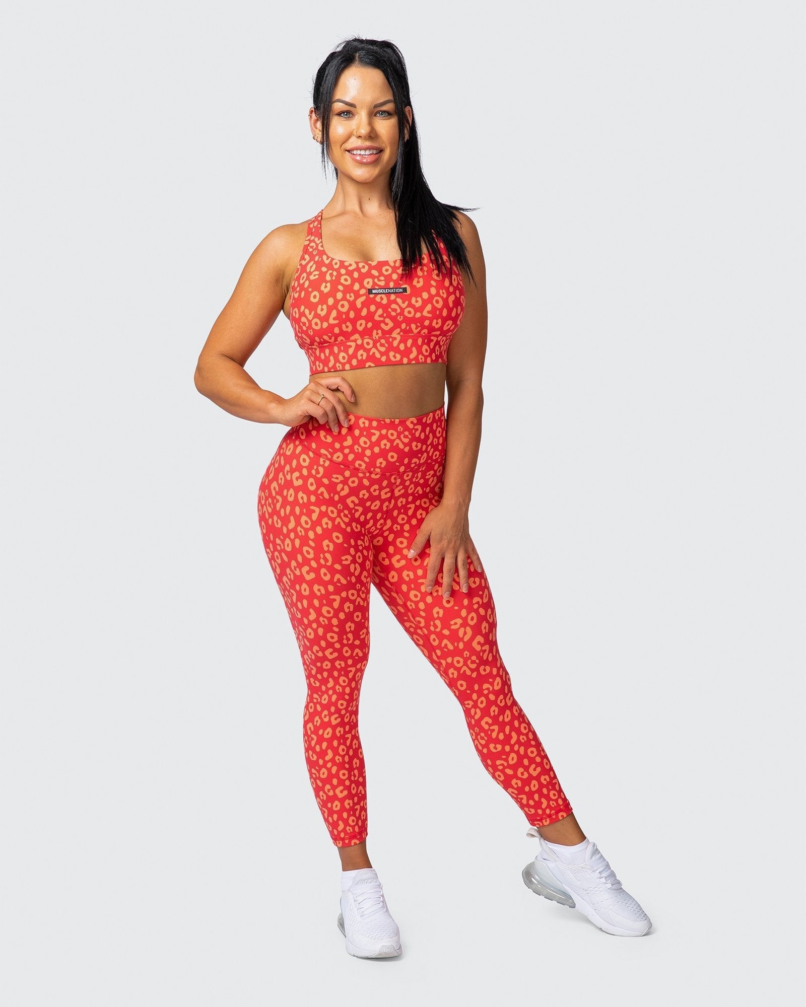 Signature Scrunch 7/8 Leggings - Vibrant Cheetah Print