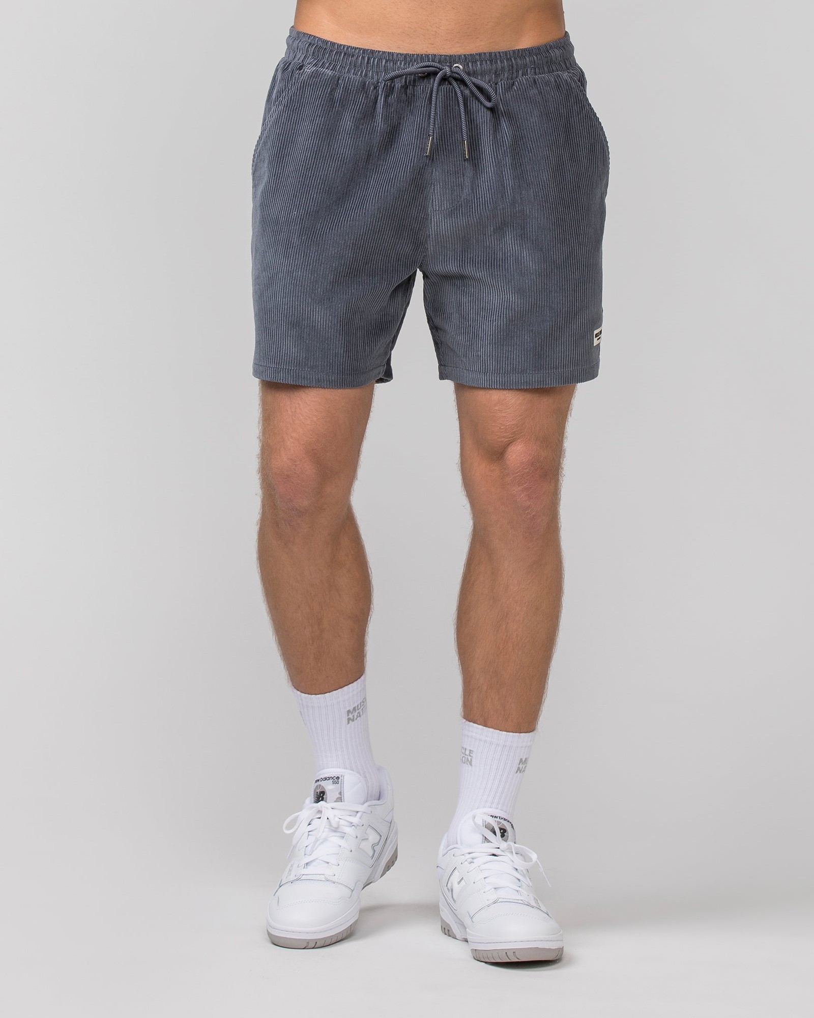Daily Corduroy Shorts - Thunder
