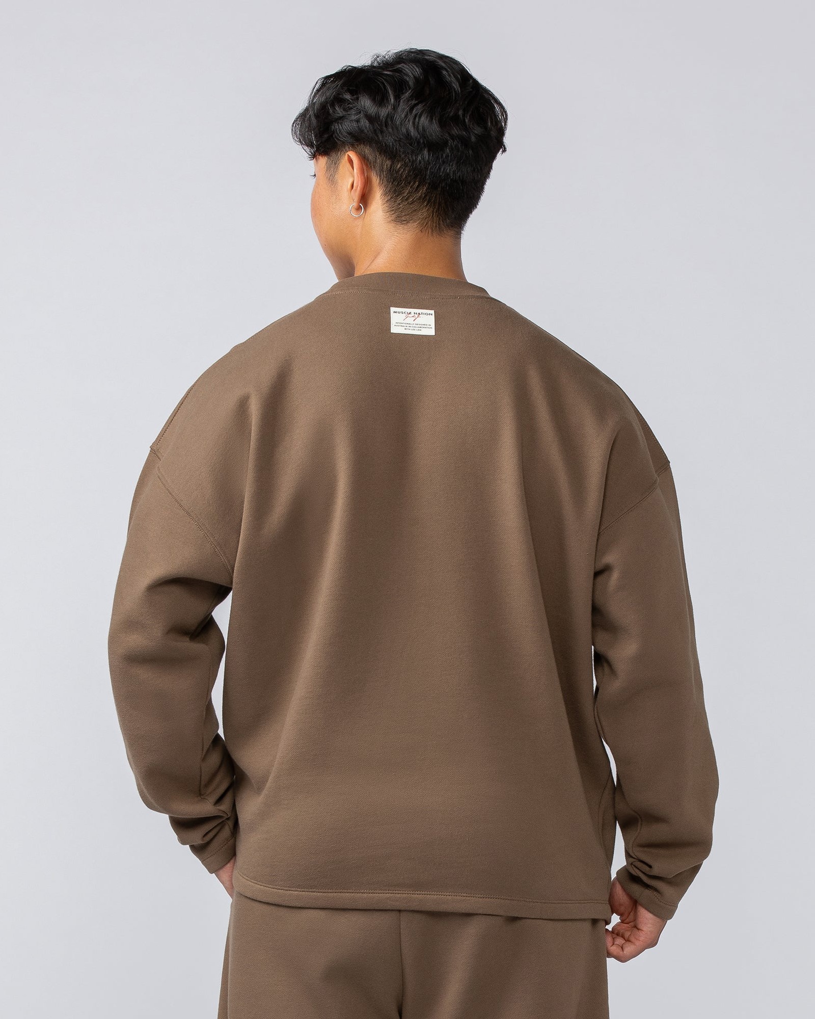 Lee Lem Crew Pullover - Washed Hazelnut