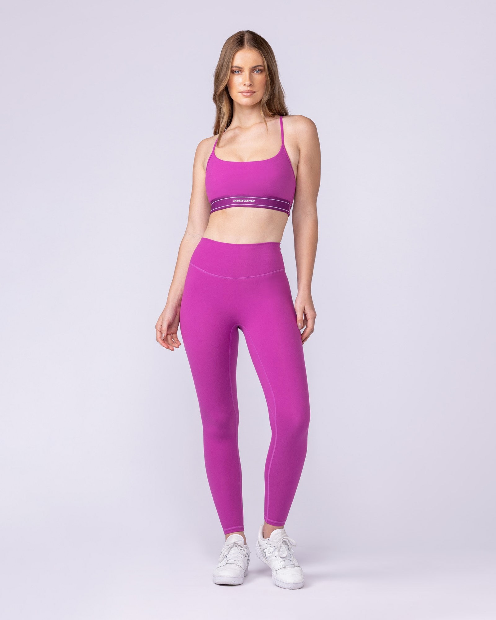 Relay Bra - Radiant Orchid