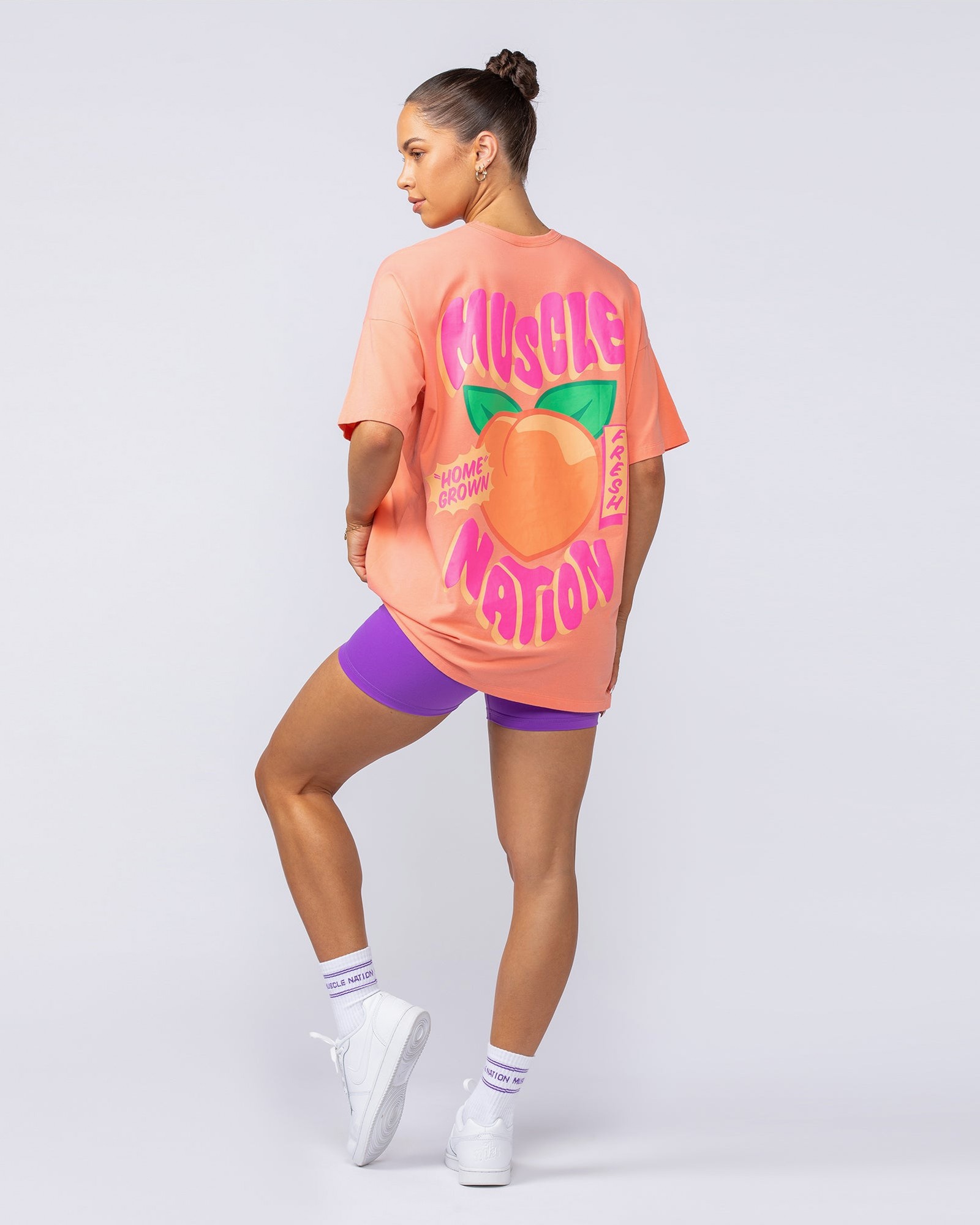 Peachy Oversized Tee - Peachy