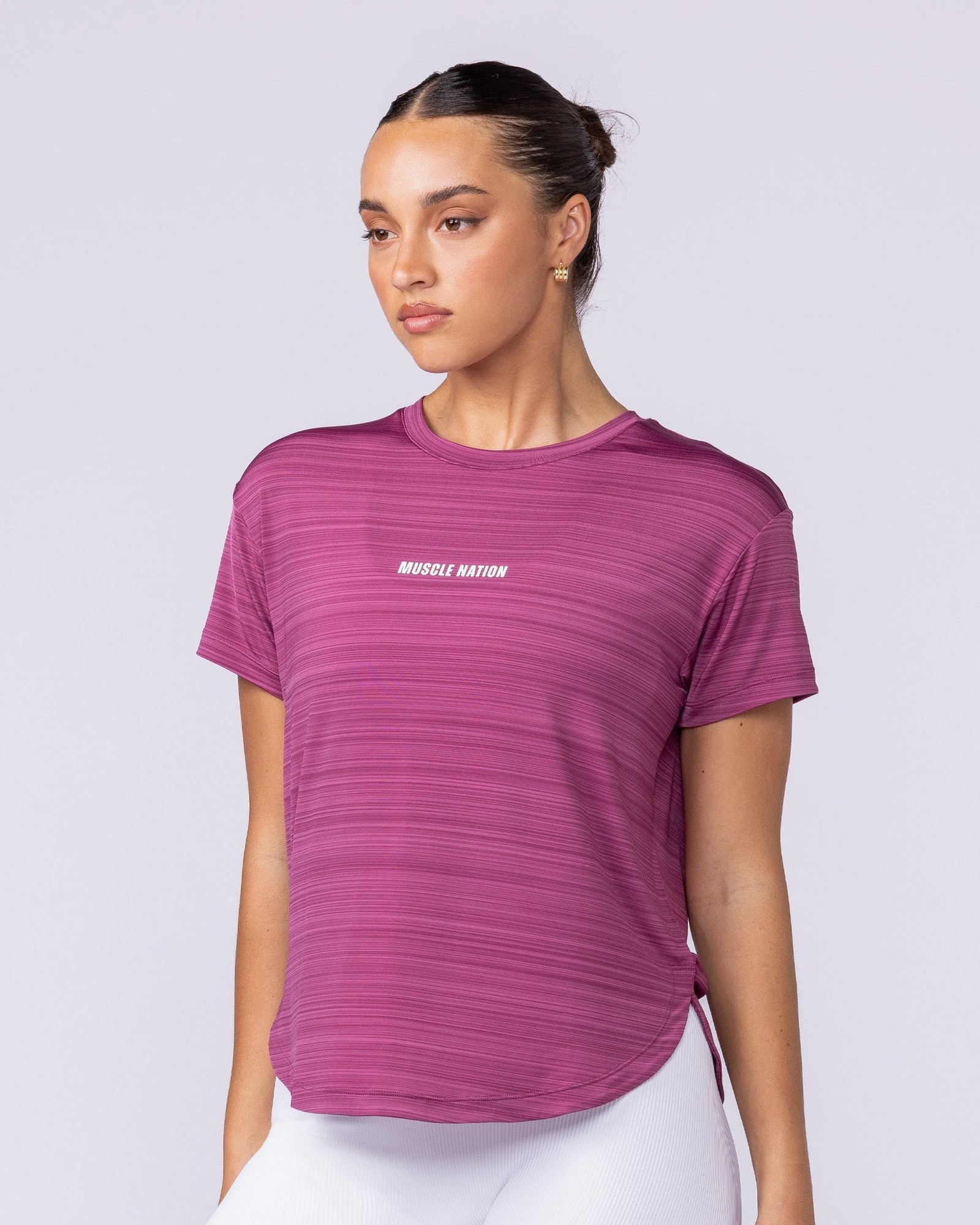 Ignite Training Tee - Raspberry Quartz