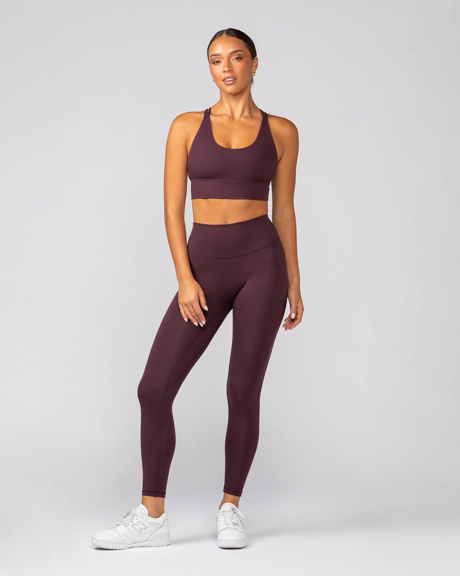 Dash Longline Bra - Fig