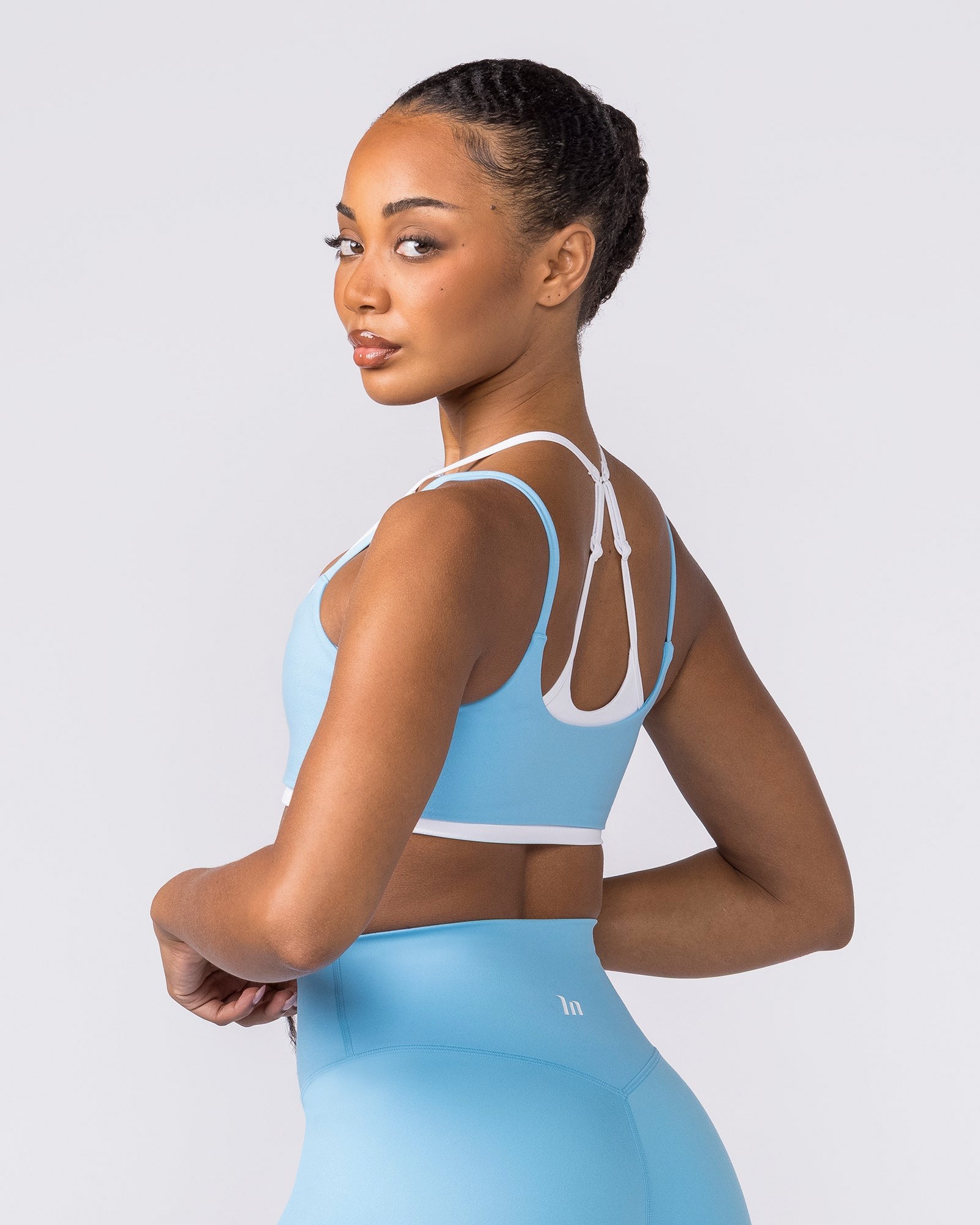 Duo Bralette - White/Frosted