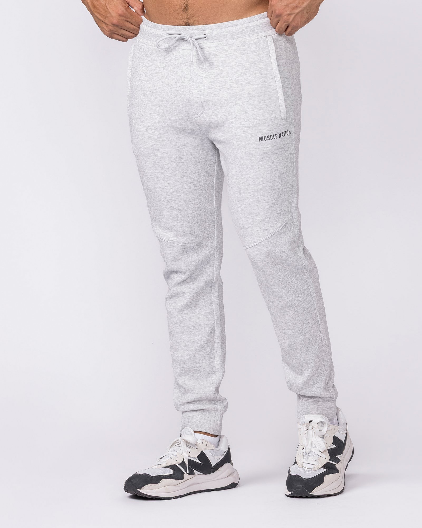 Essential Tech Pants - Grey Marl