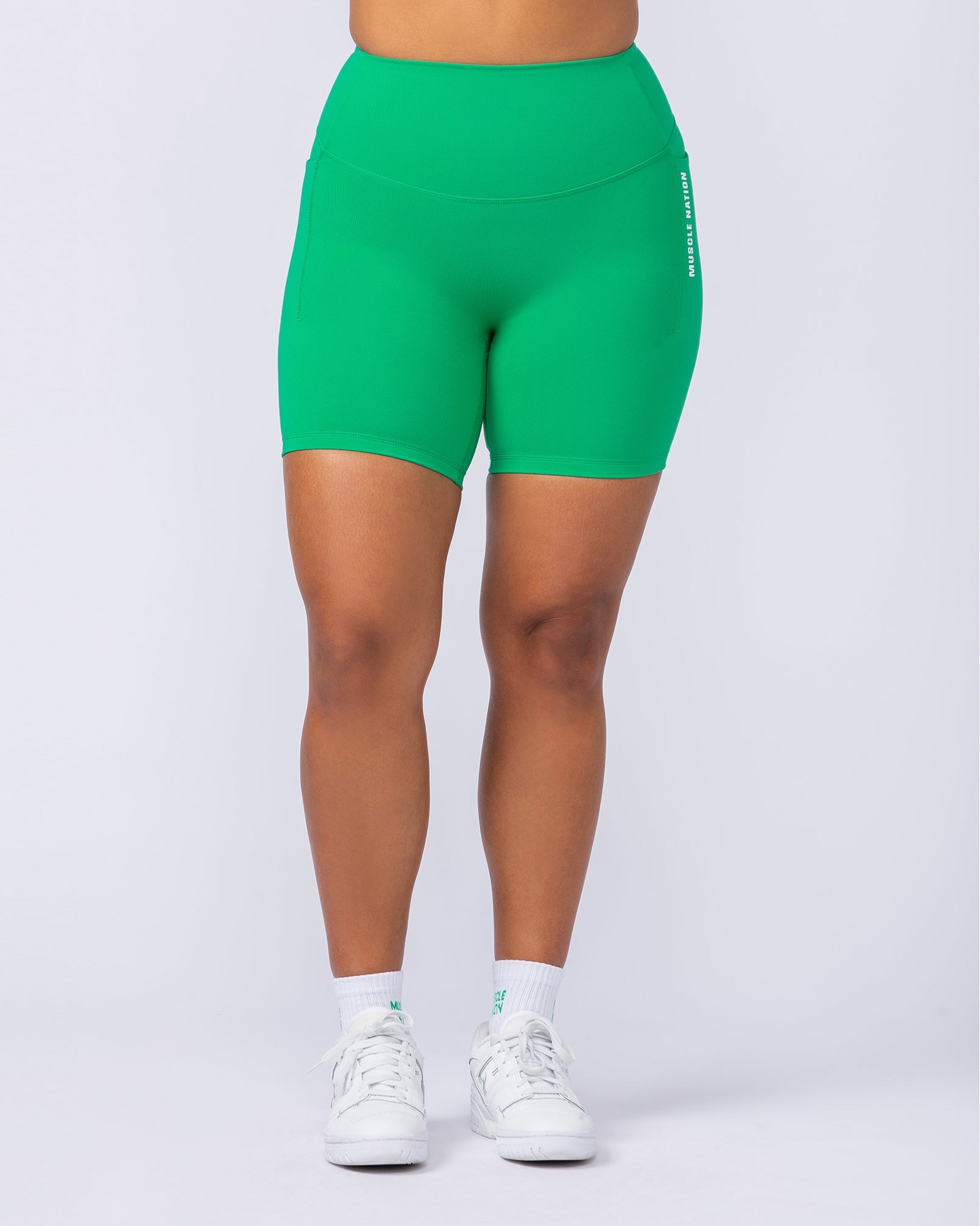 Core Pocket Bike Shorts - Clover
