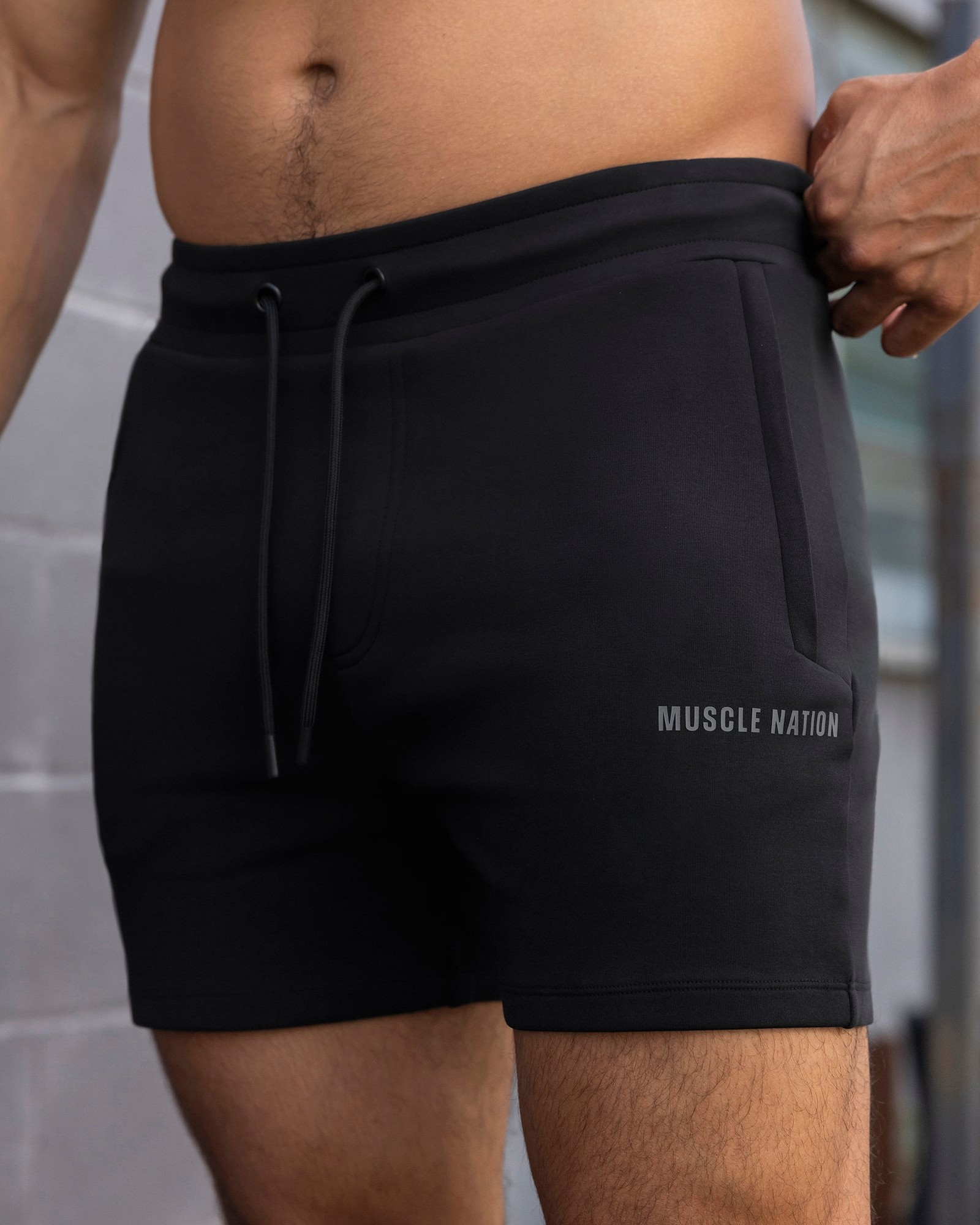 Essential Tech Shorts - Black