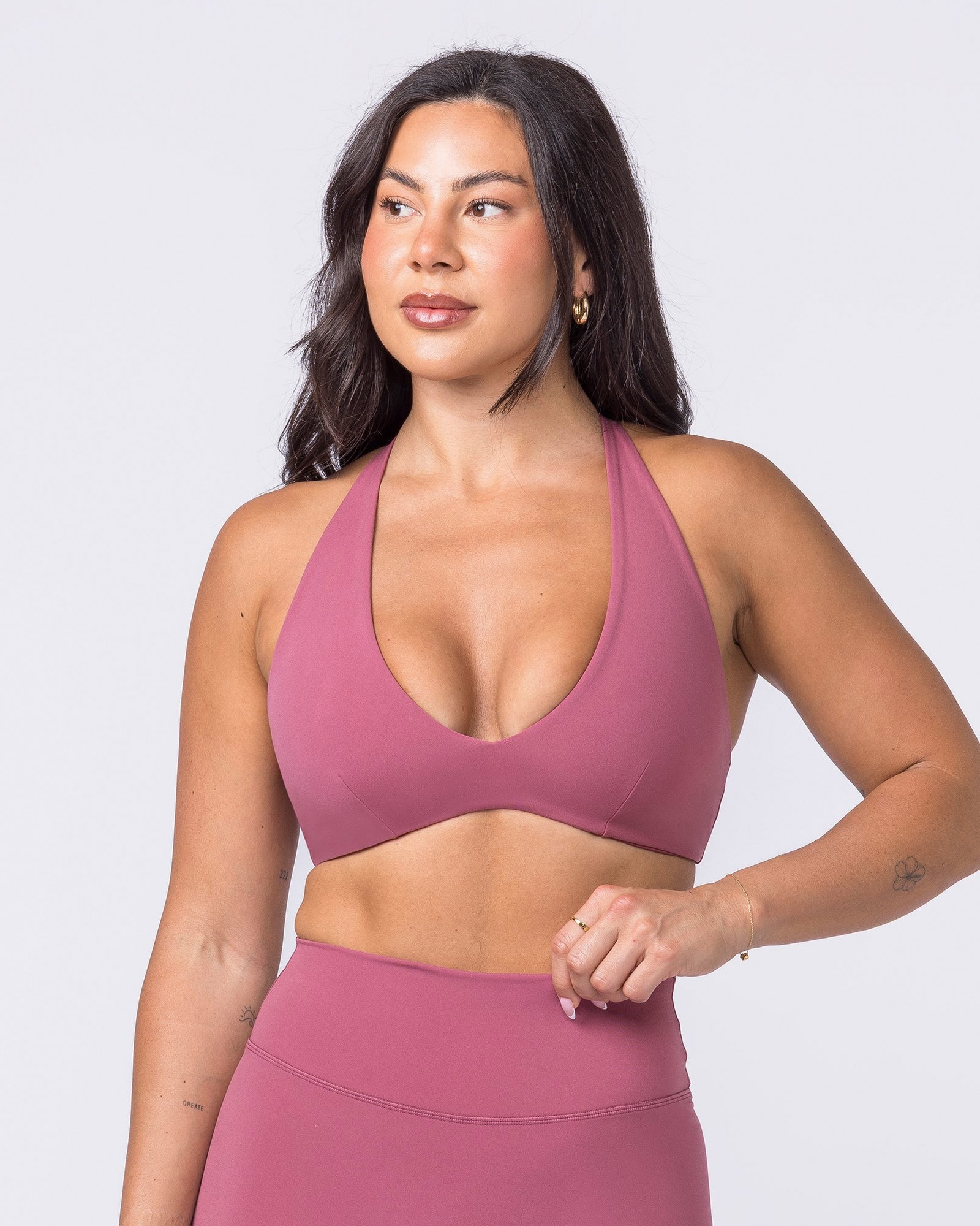 Liberty Lustre Bralette - Maple