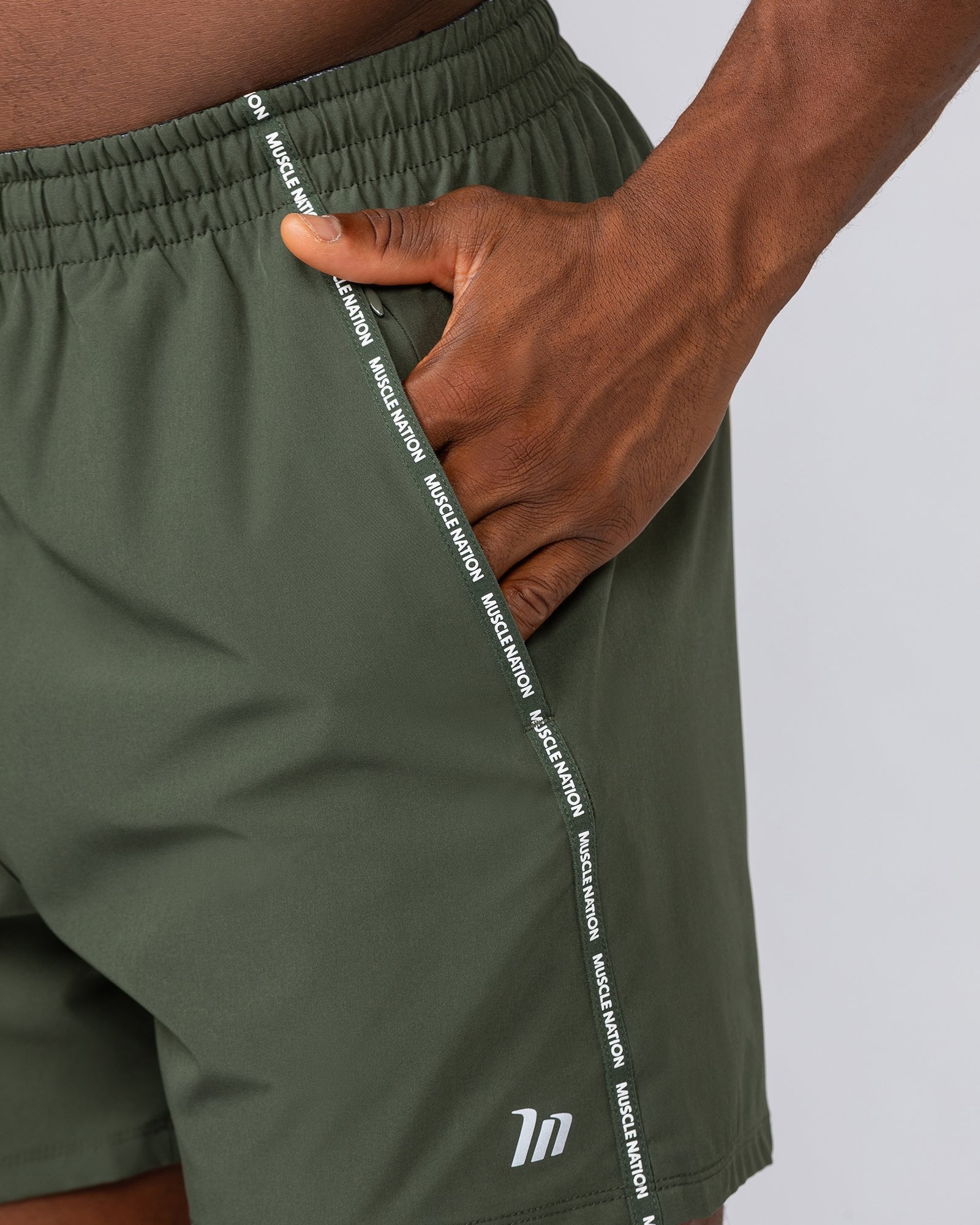 Iconic New Heights 4" Shorts - Dark Khaki