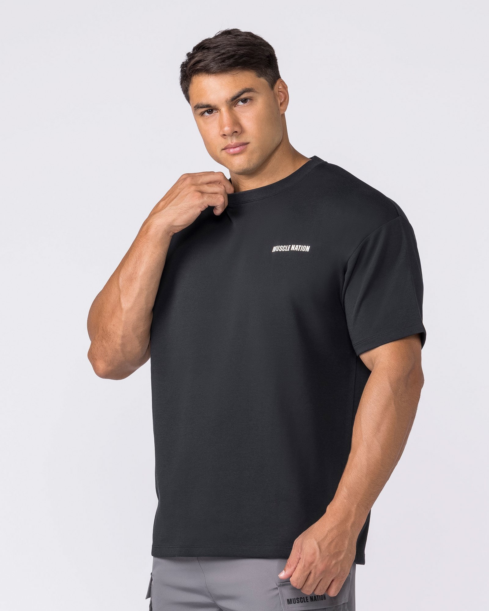 Daily Regular Fit Tee - Black