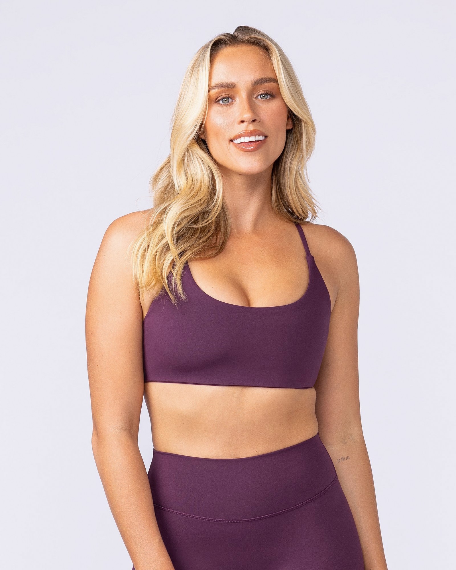 Liberty Strike Bralette - Cranberry