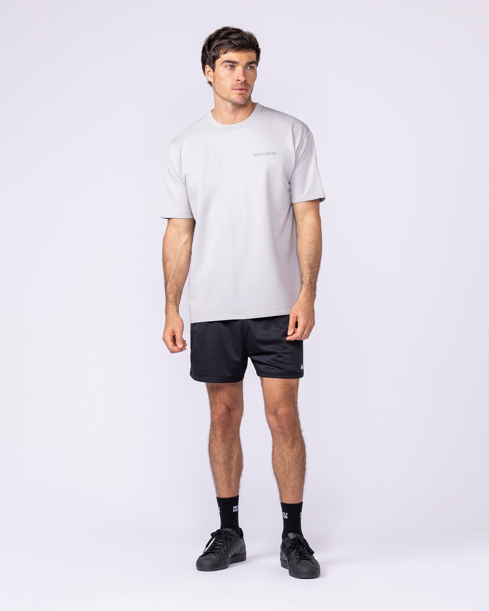 Essential Regular Fit Tee - Quiet Grey