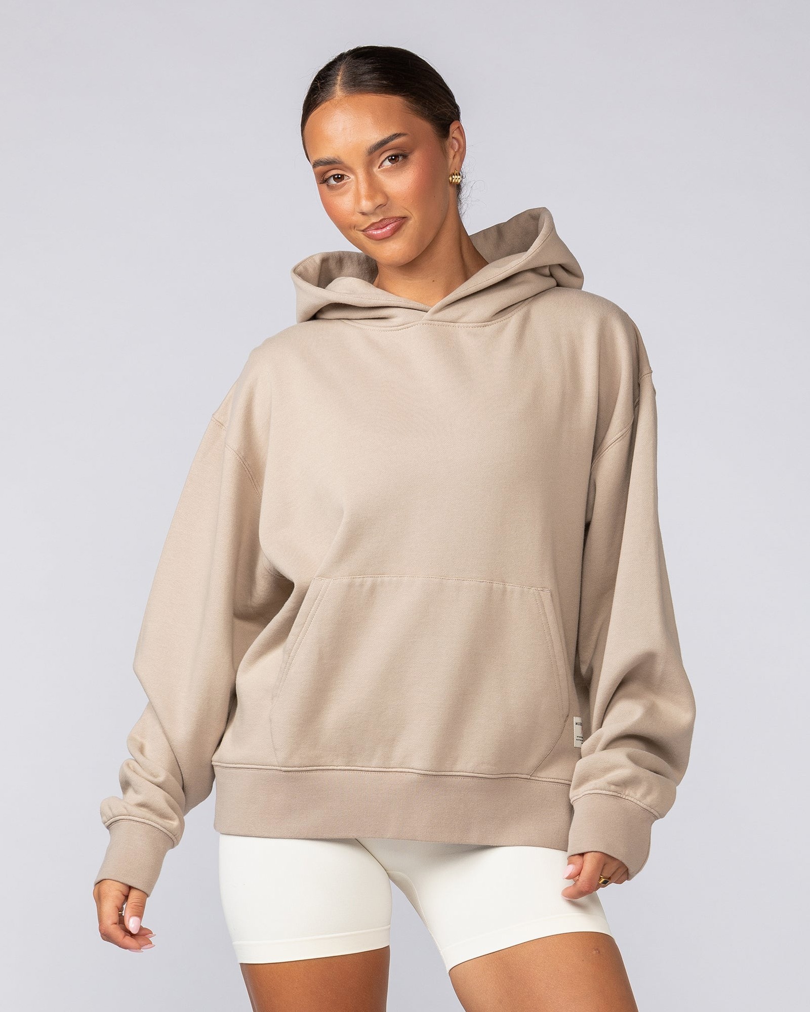 Lee Lem Cropped Hoodie - Washed Tuffet