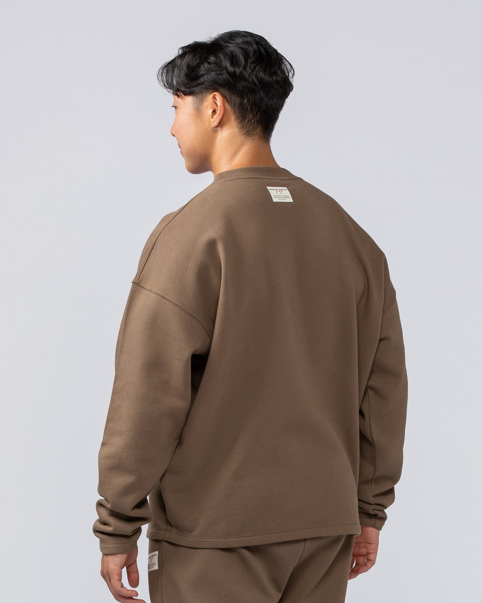 Lee Lem Crew Pullover - Washed Hazelnut