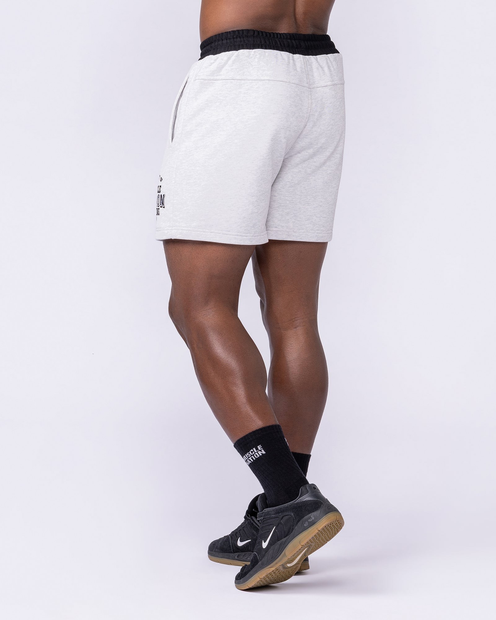 Archives Sweat 5" Shorts - Snow Grey Marl
