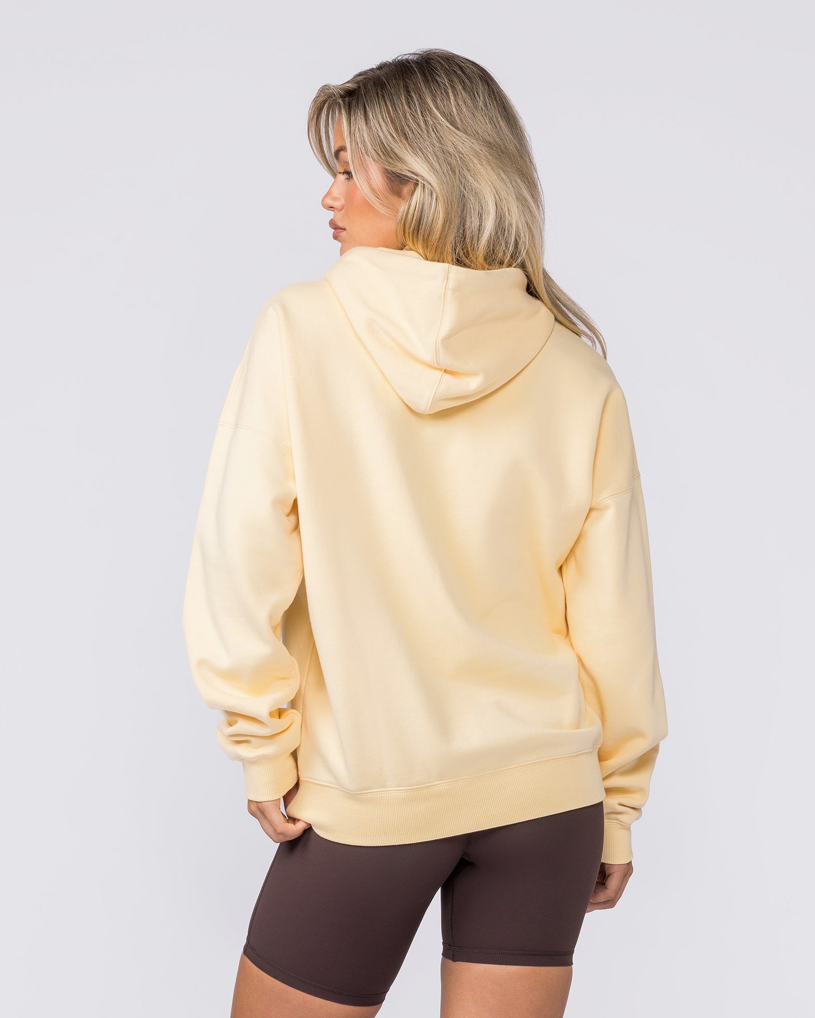 Routine Zip Through Hoodie - Panna Cotta