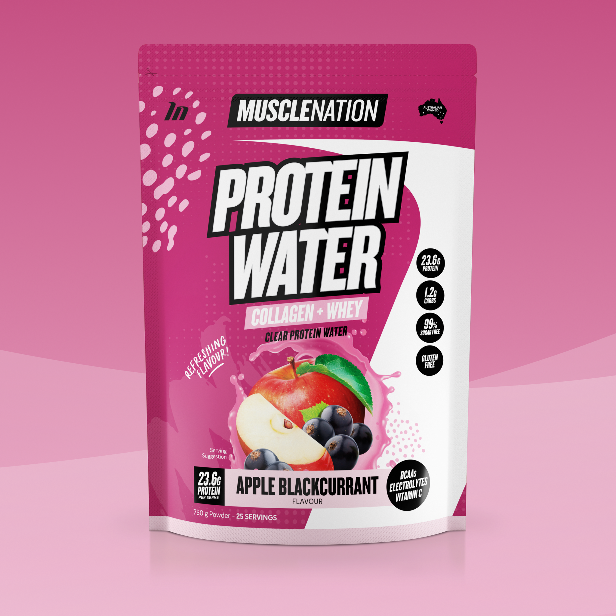 PROTEIN WATER - Apple Blackcurrant - 25 serves