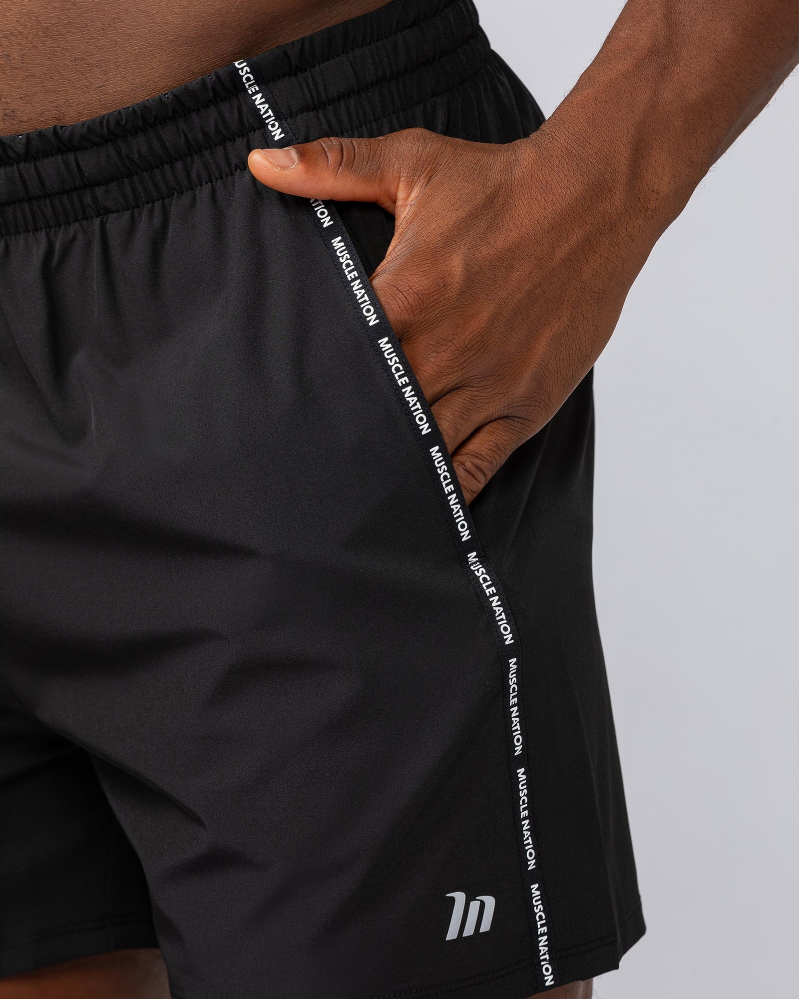 Iconic New Heights 4" Shorts - Black