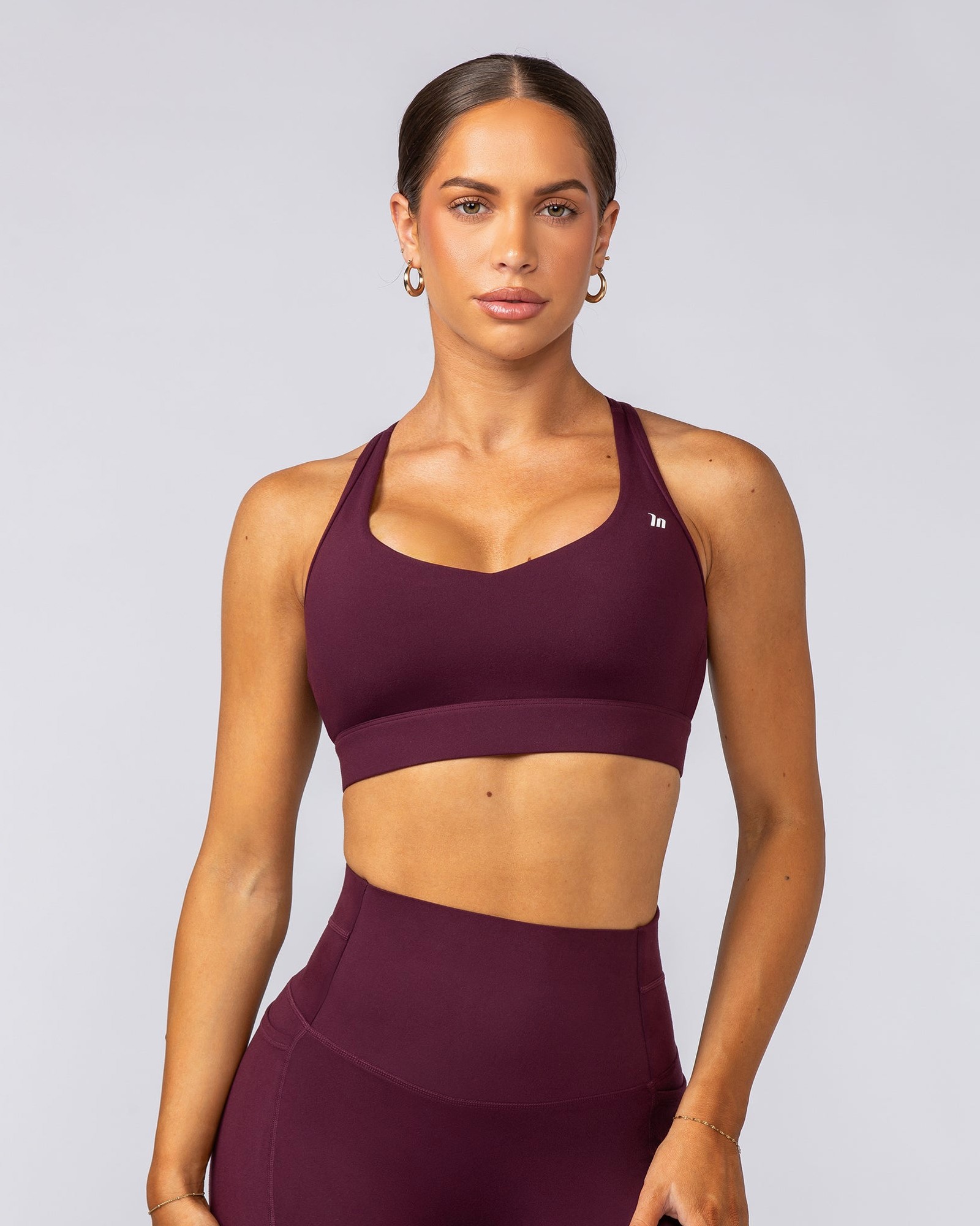 Elite Support Bra - Sangria