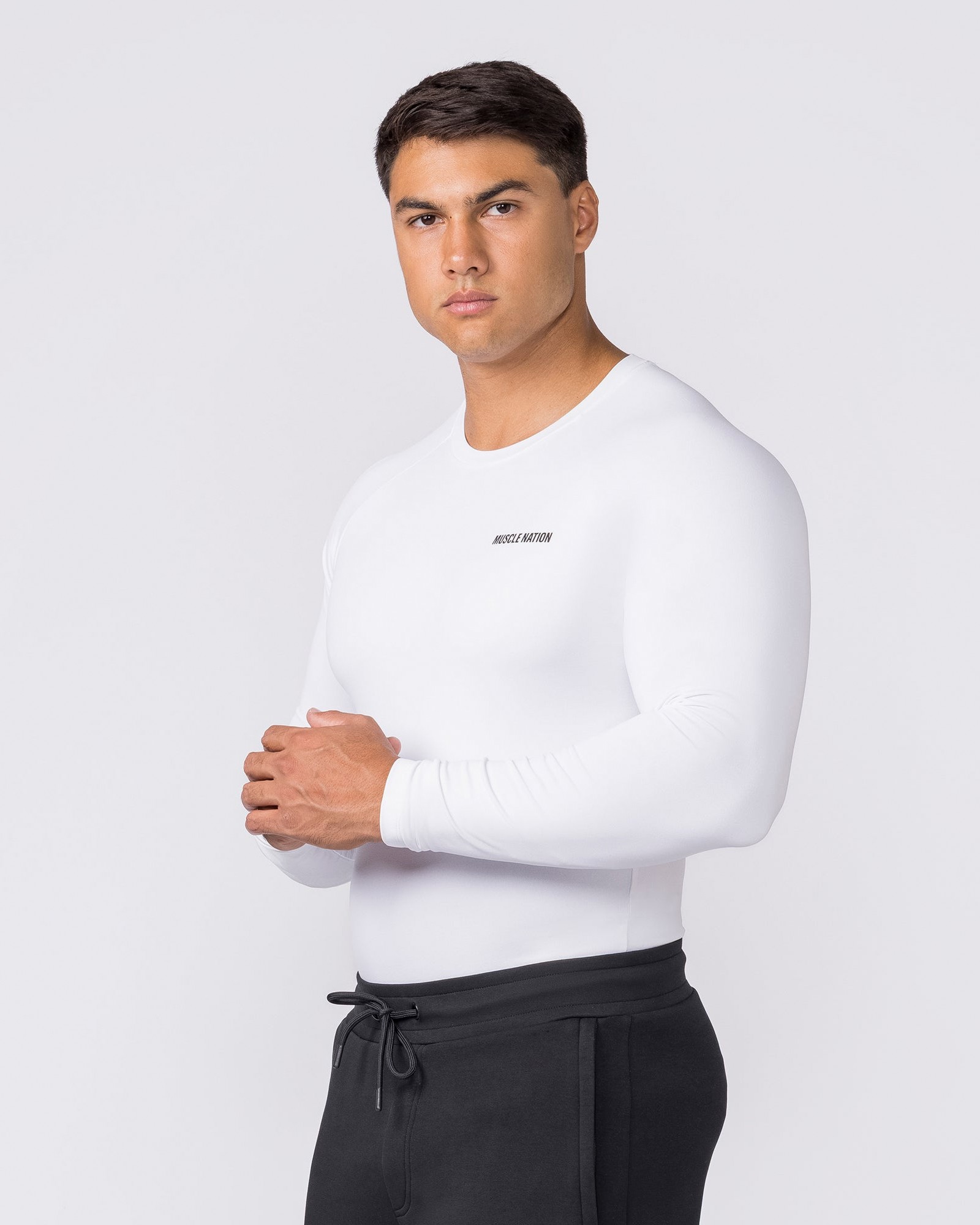 Apex Long Sleeve Tee - White