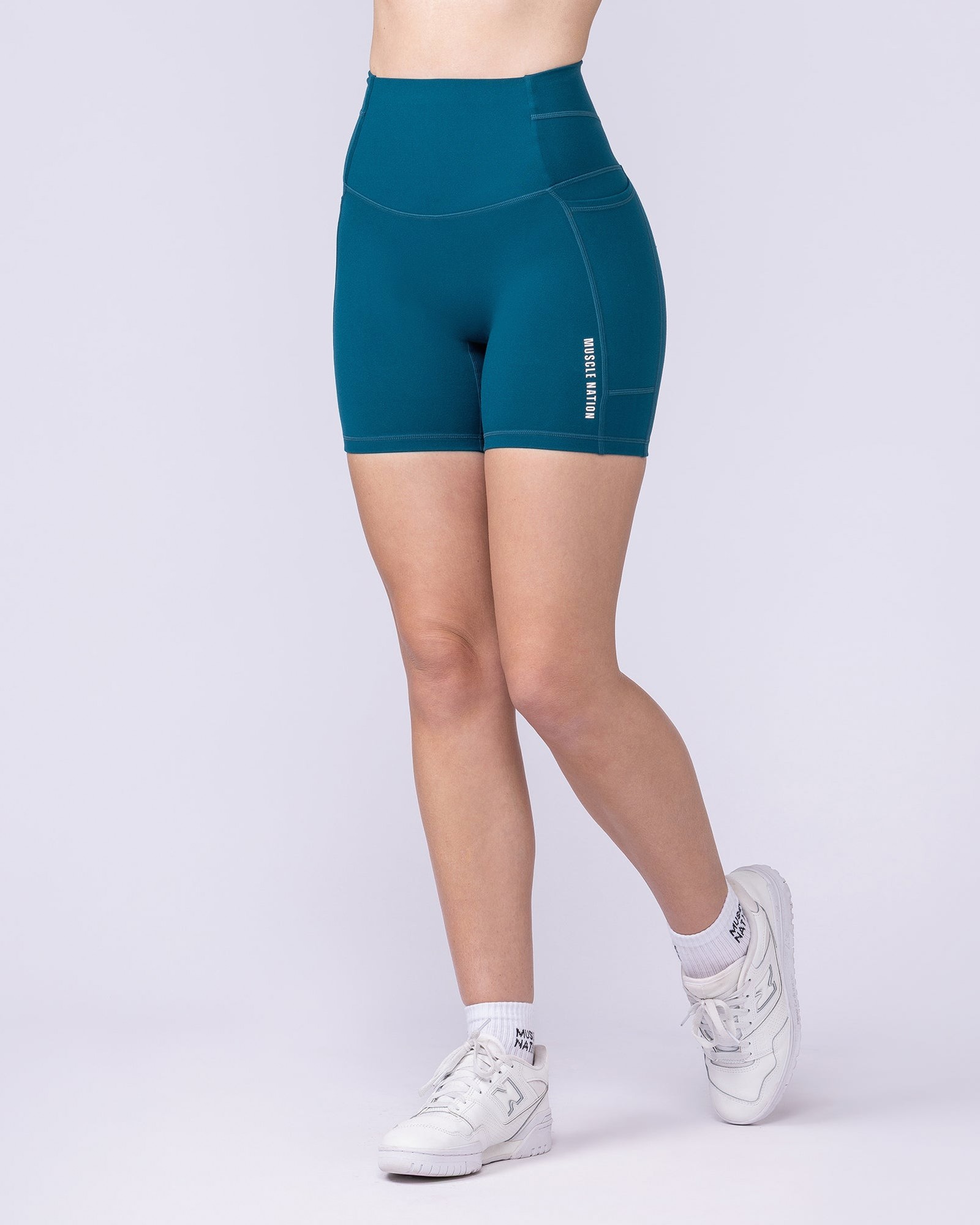 Unrivalled Everyday Pocket Bike Shorts - Dark Marine