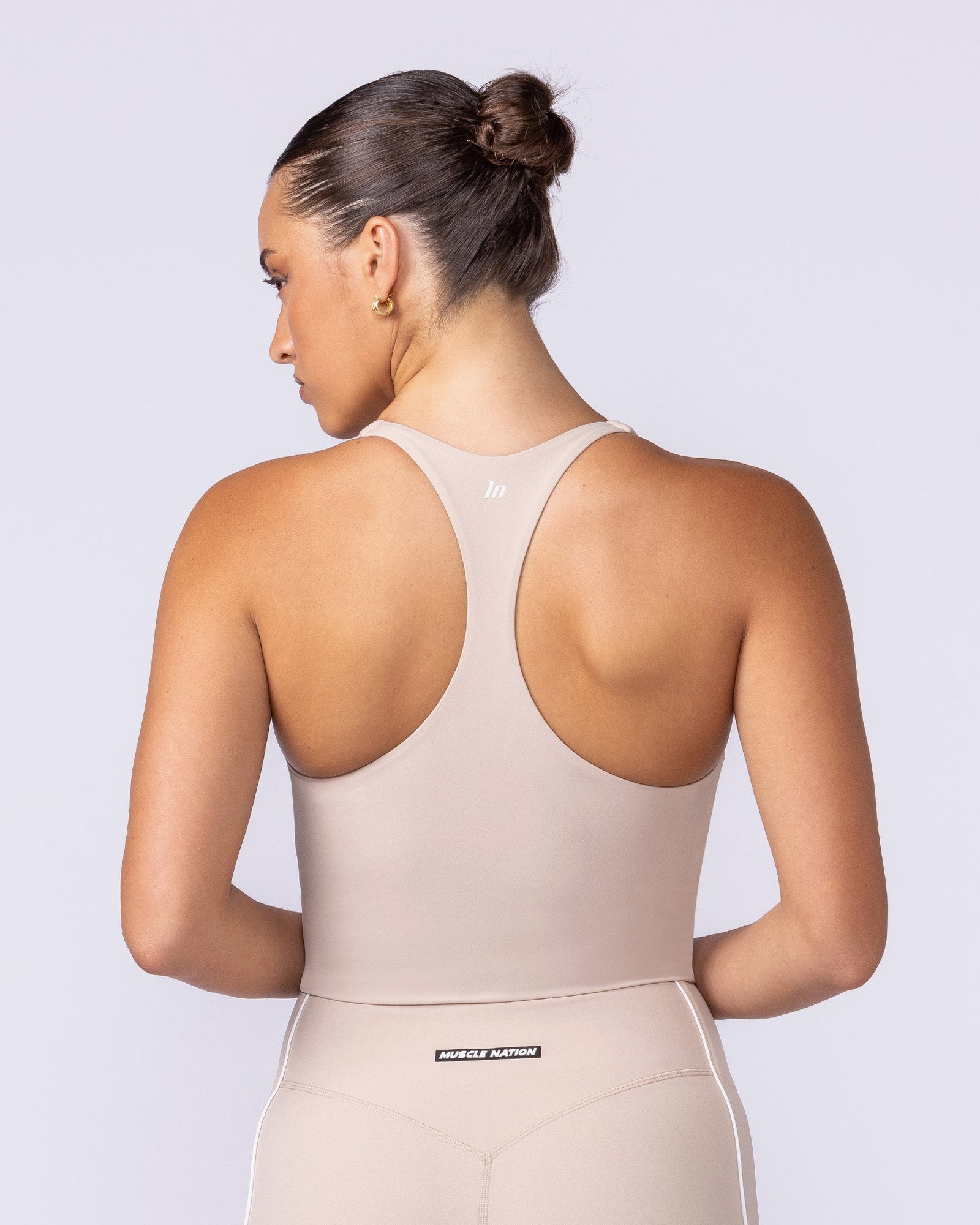 Active Form Cropped Tank - Sand