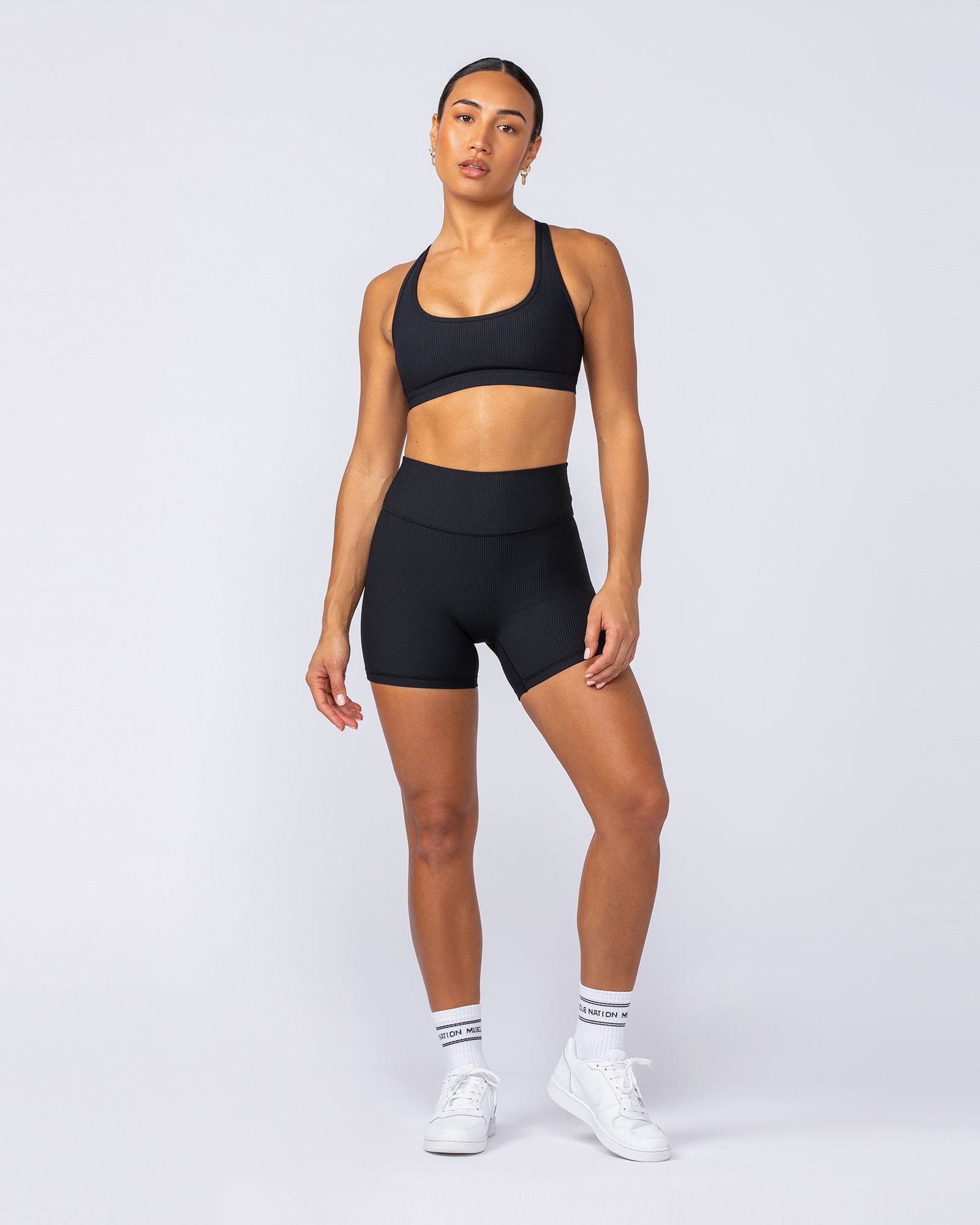 Drew Rib Bra - Black