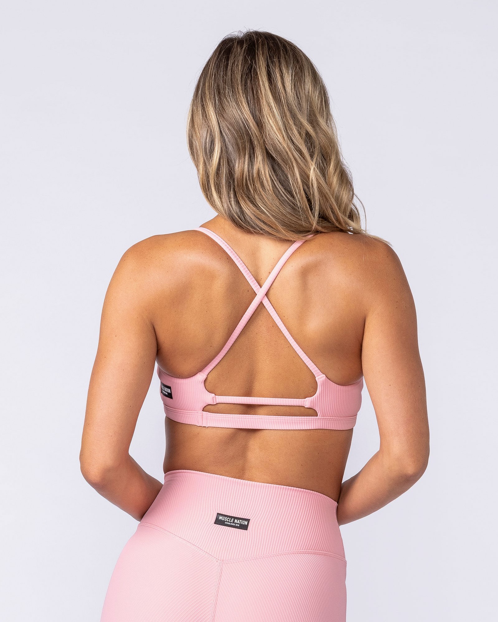 Fantasy Rib Bralette - Petal Pink