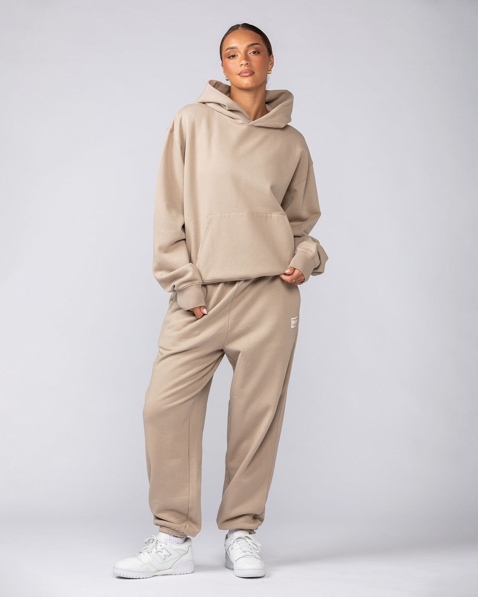 Lee Lem Cropped Hoodie - Washed Tuffet