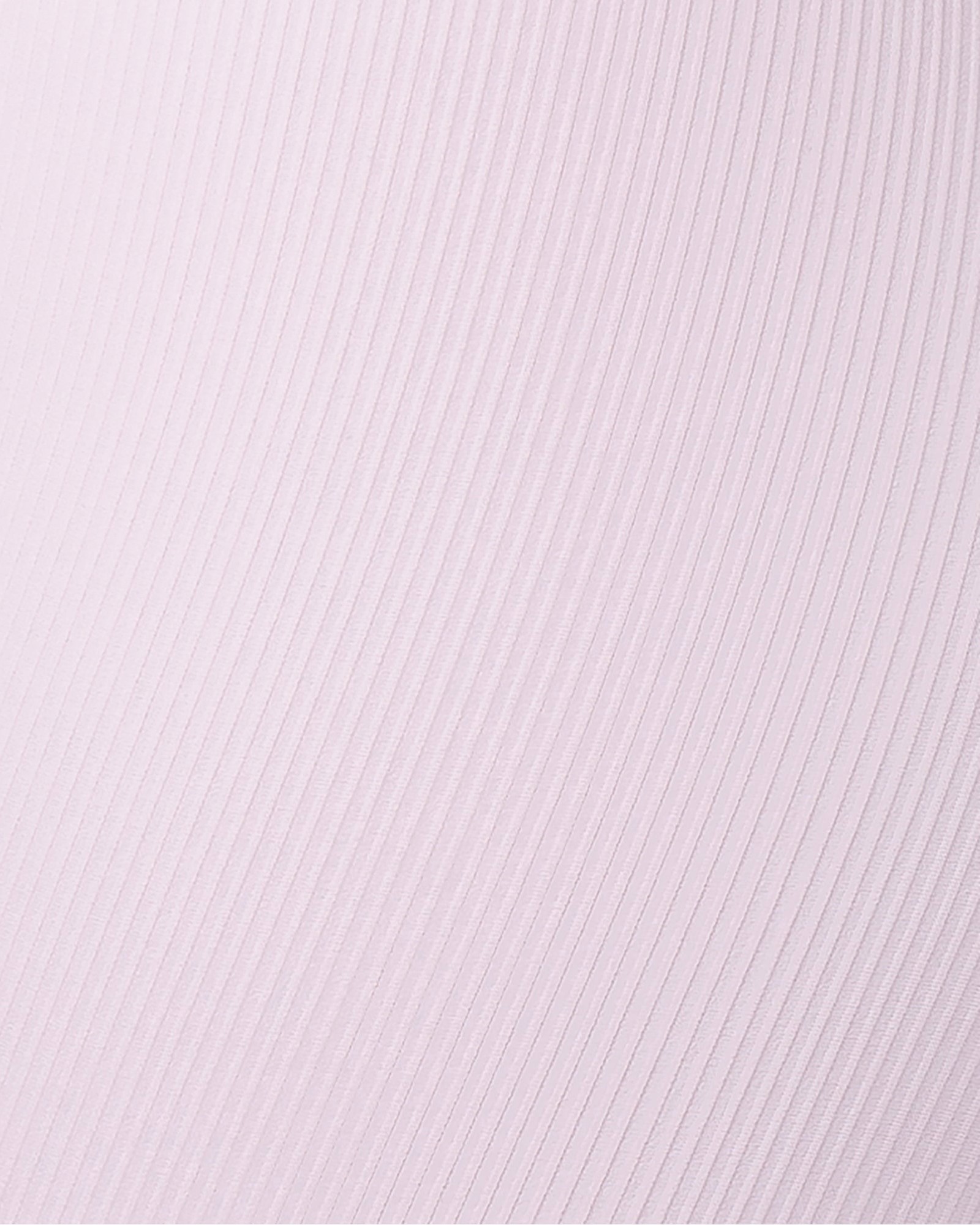 Zero Rise Rib Bike Shorts - Baby Pink