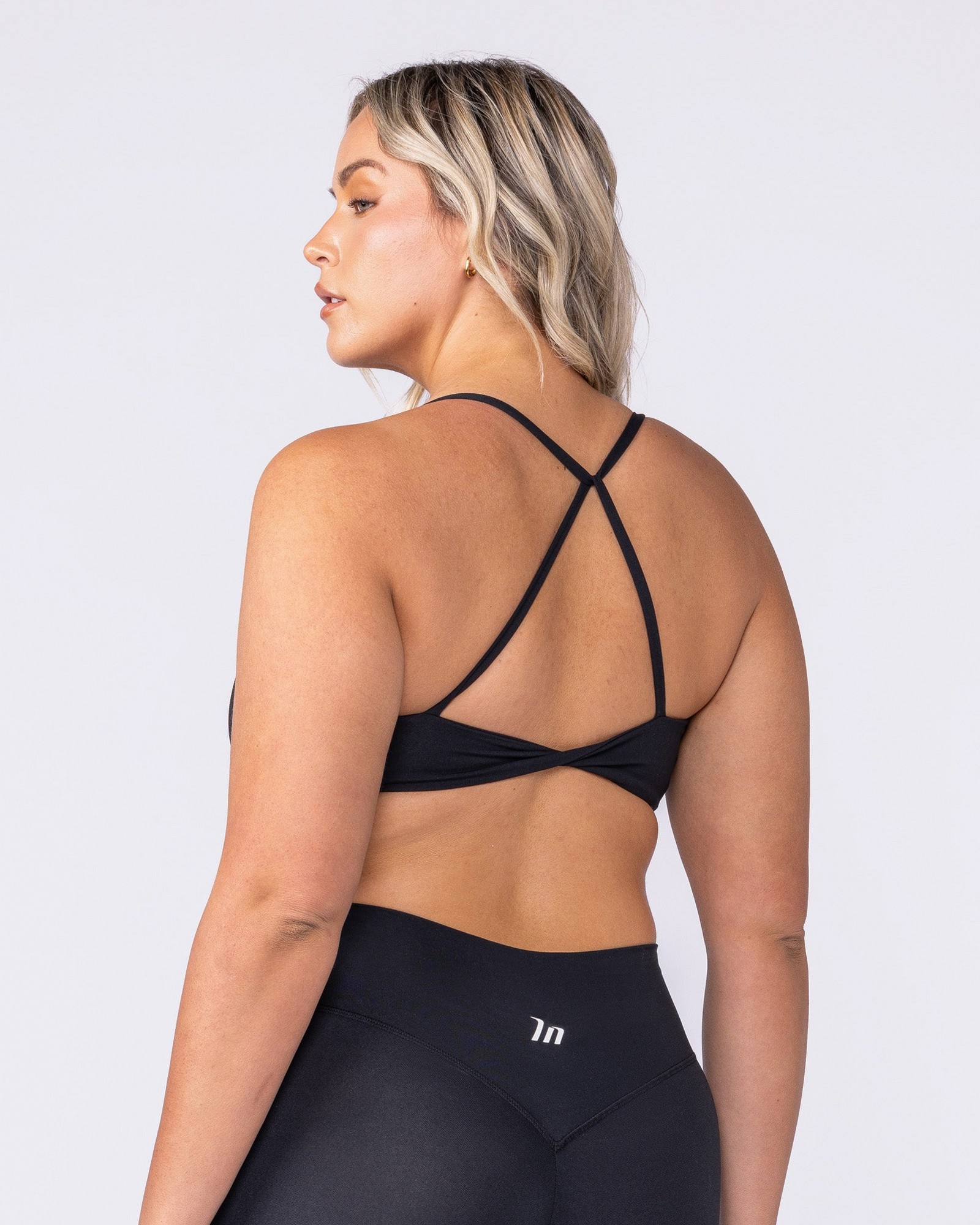 Halo Bralette - Black