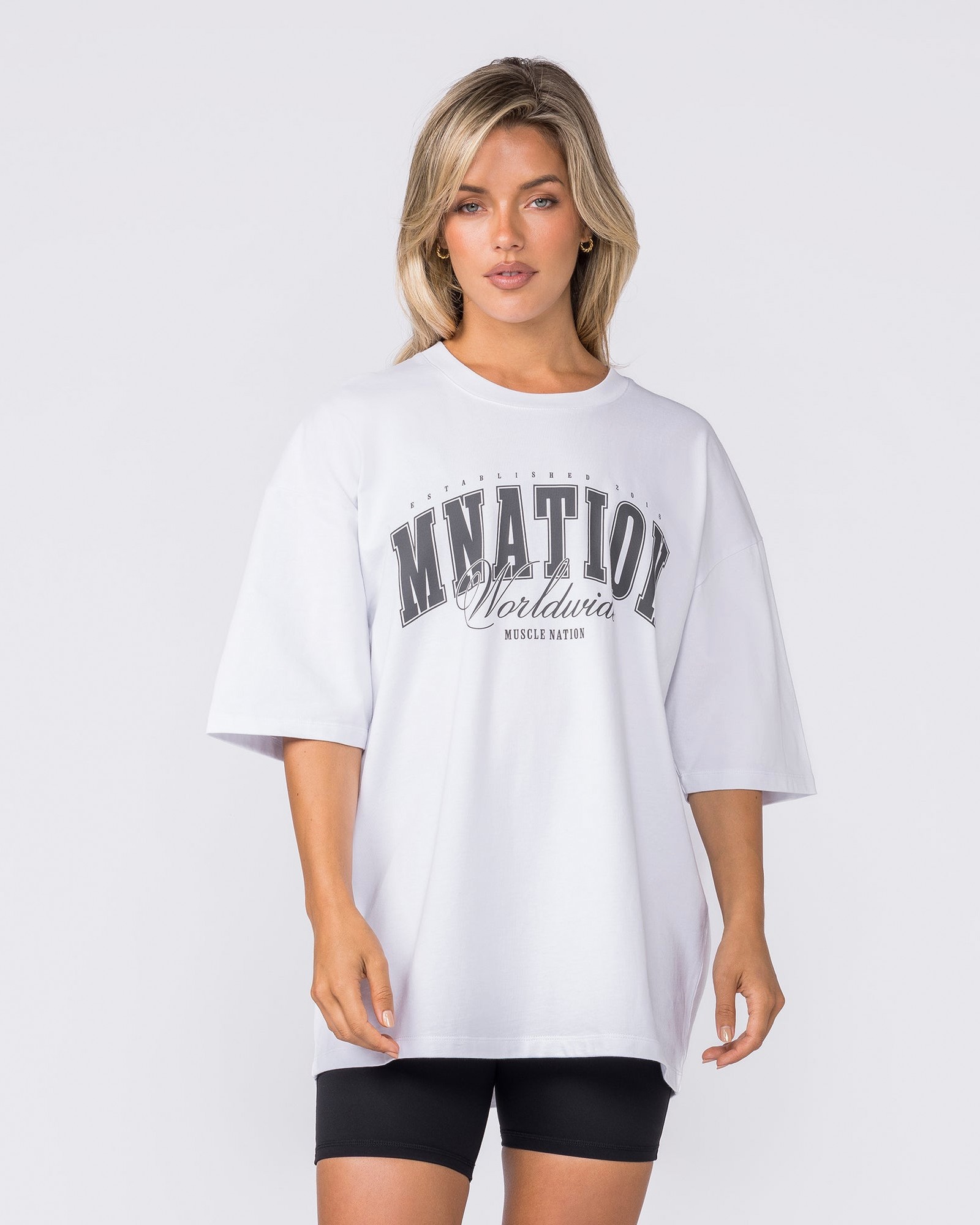 Worldclass Oversized Tee - White