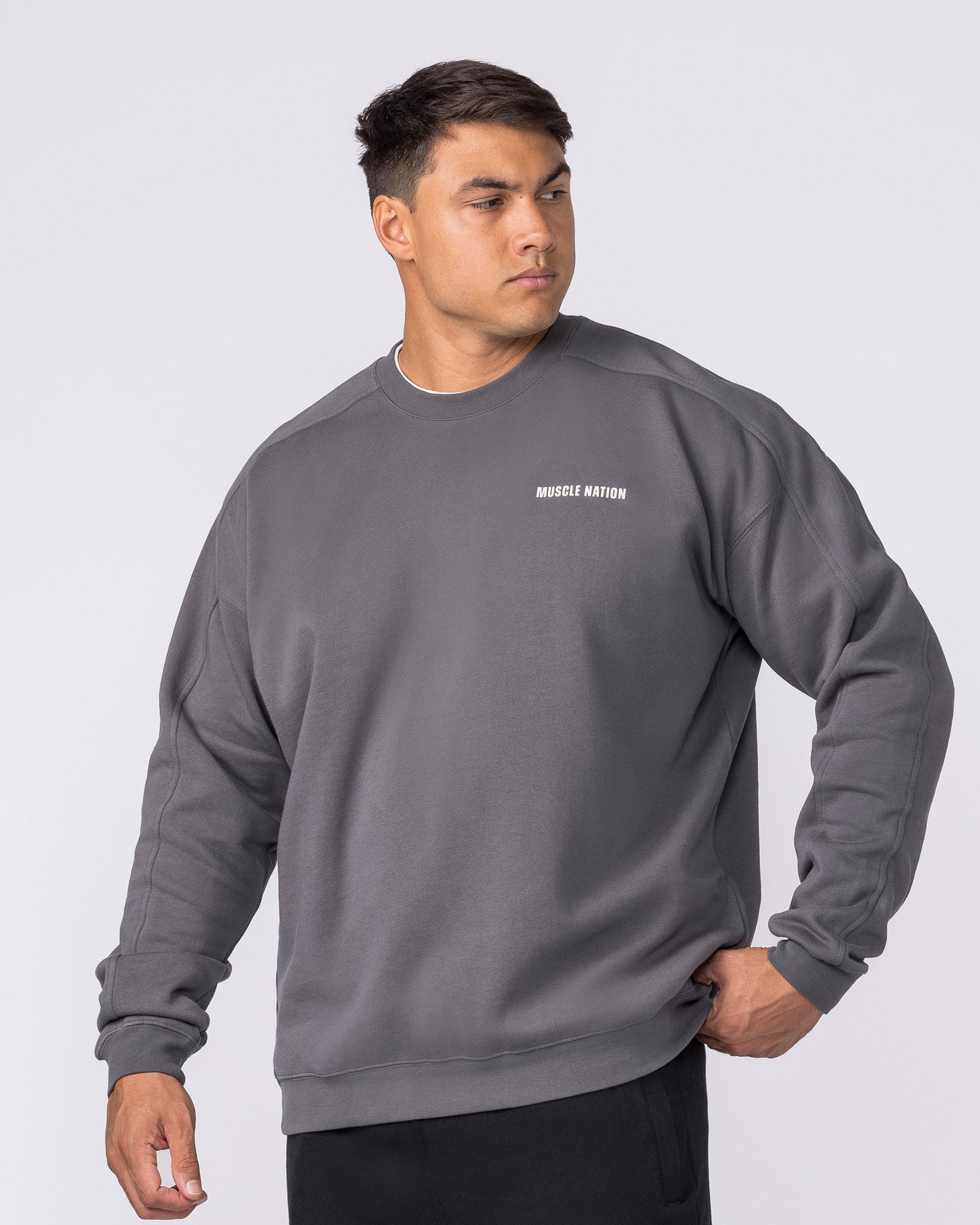 Essential Crew Pullover - Tornado