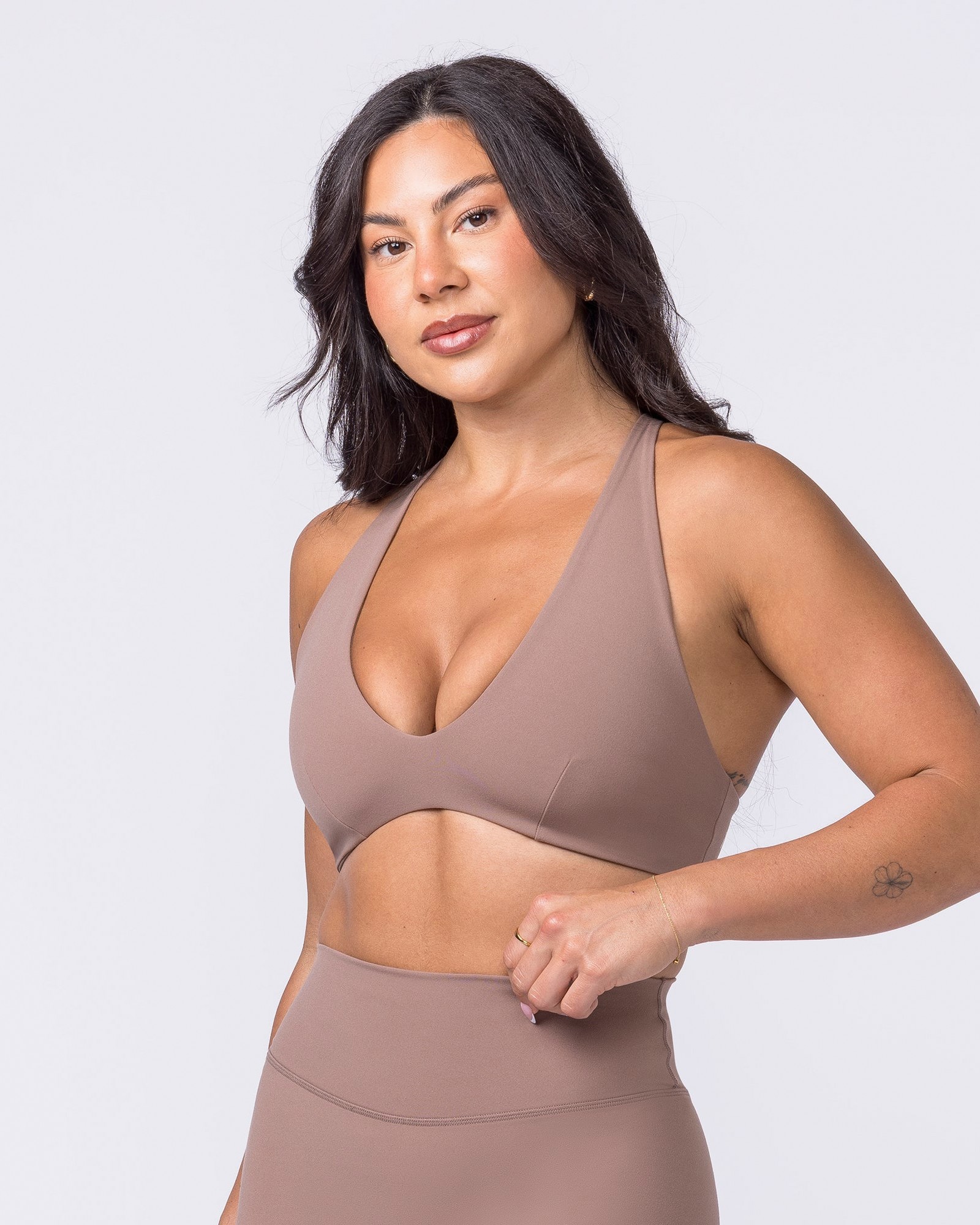 Liberty Lustre Bralette - Cookie