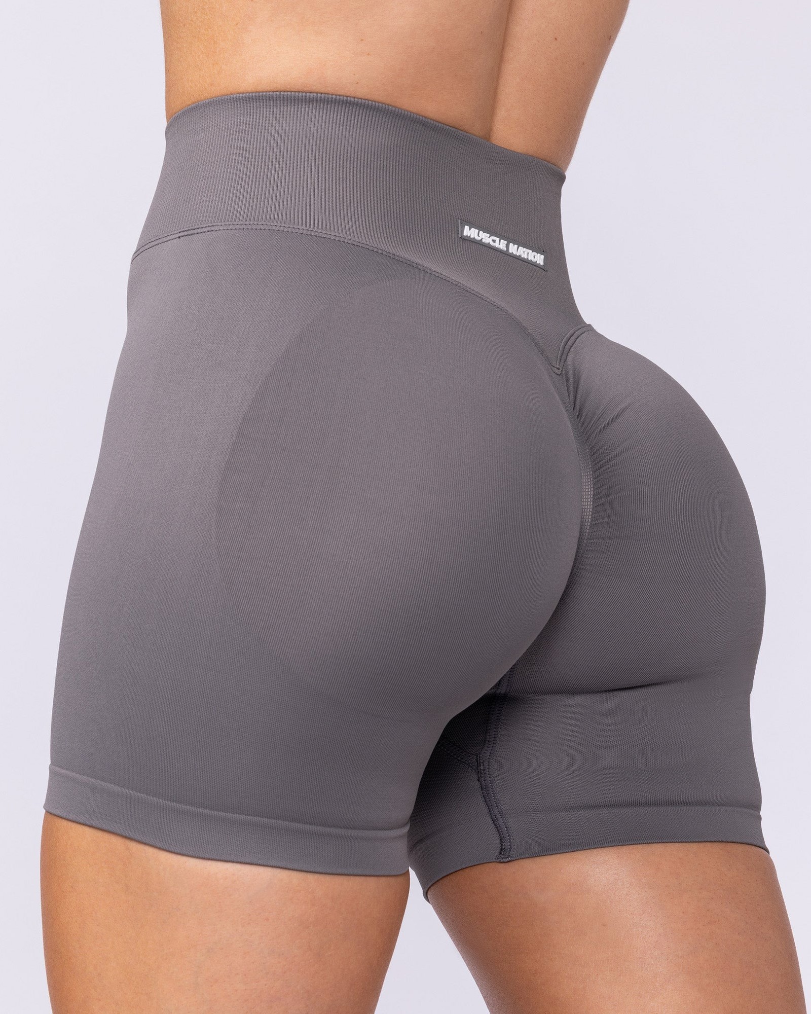 Sculpt Seamless Midway Shorts - Vapour