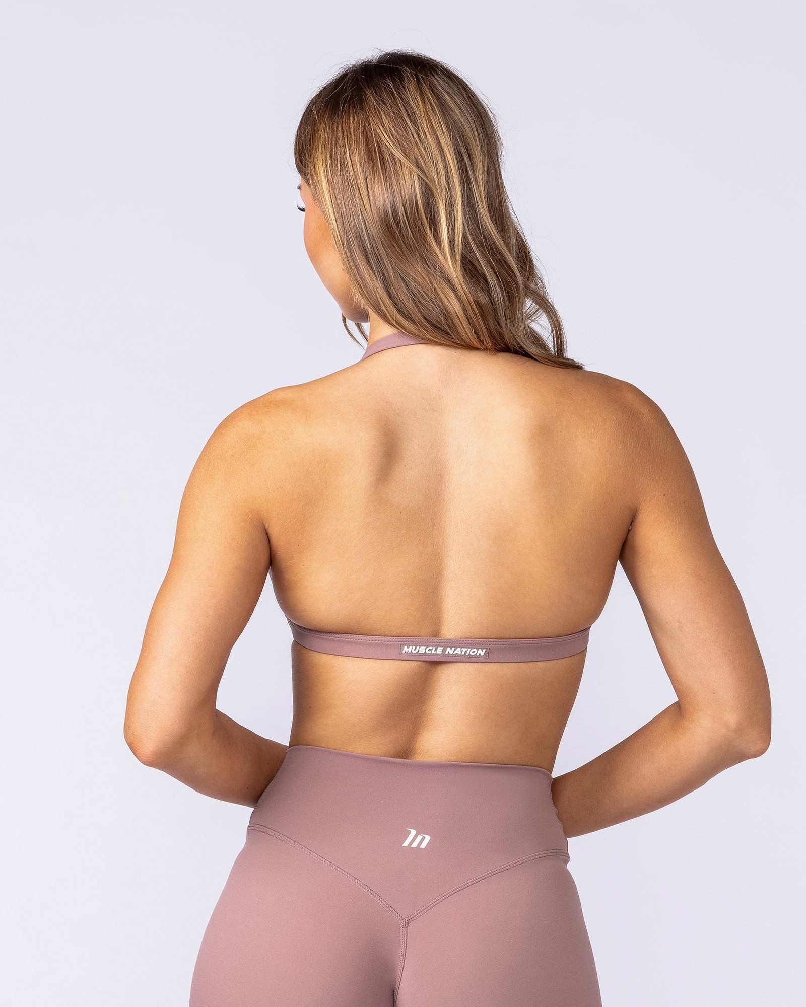 Halter Bralette - Mocha Berry