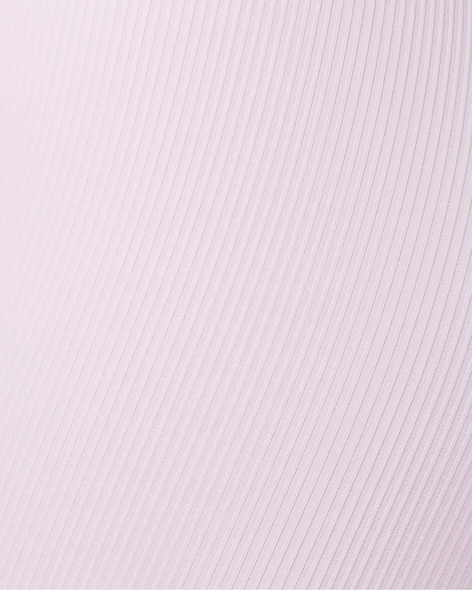 Zero Rise Rib Ankle Length Leggings - Baby Pink