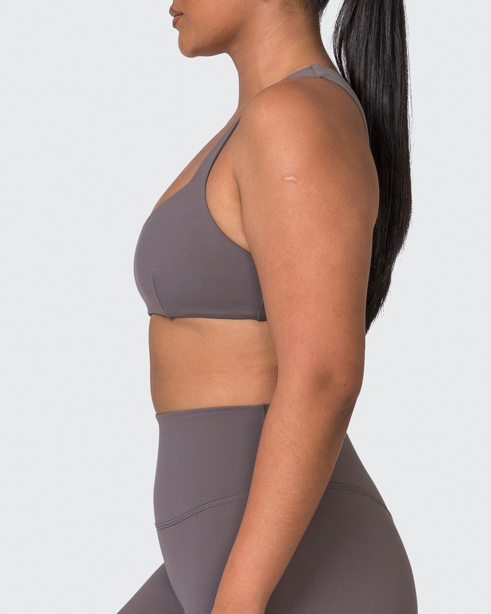 Pulse Bralette - Peppercorn