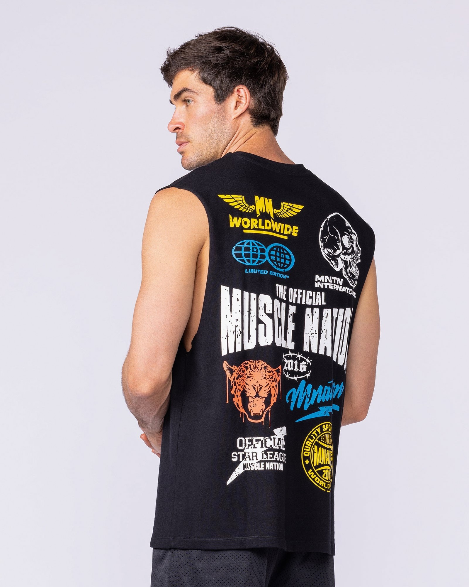 Archives Muscle Tank - Black